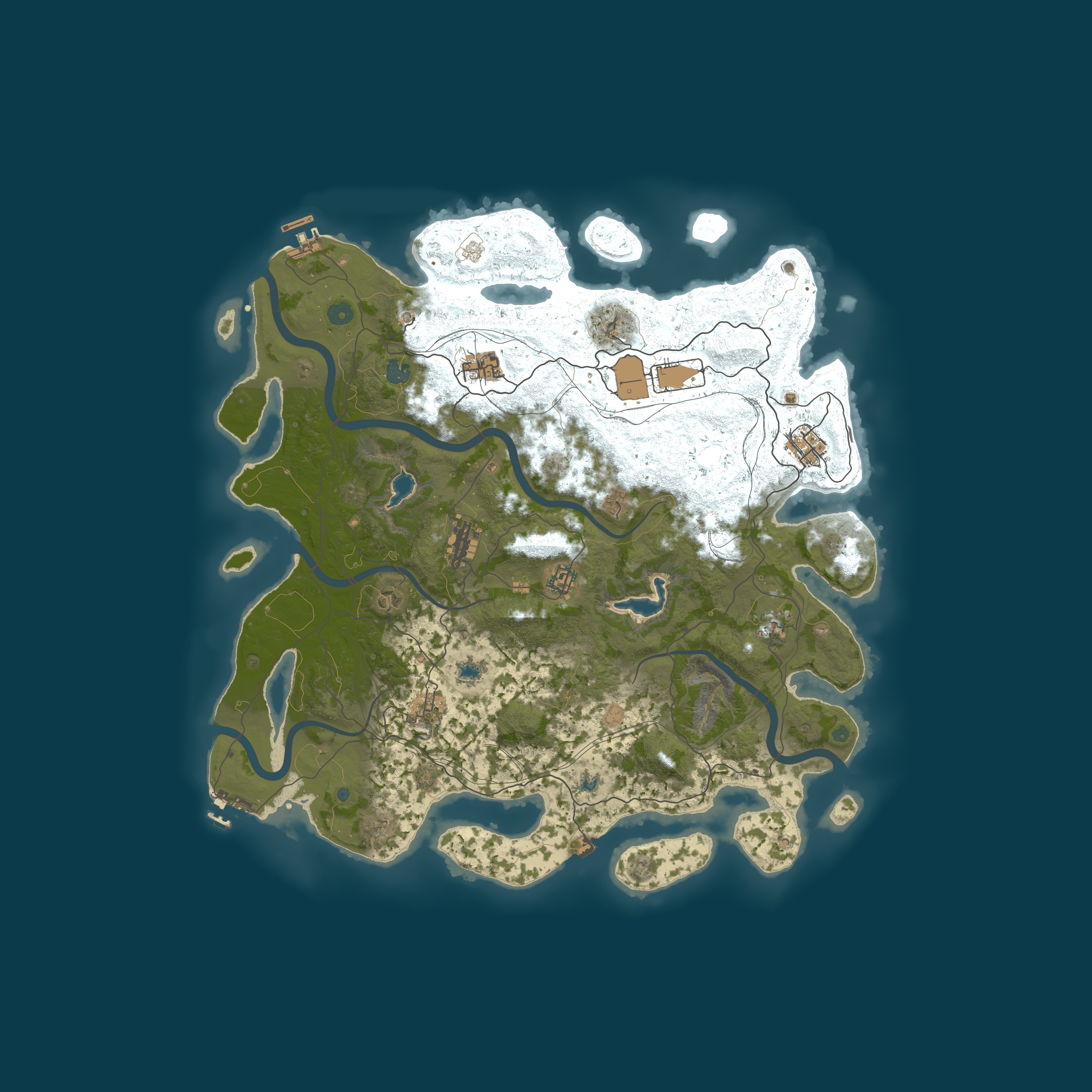 Карта сервера