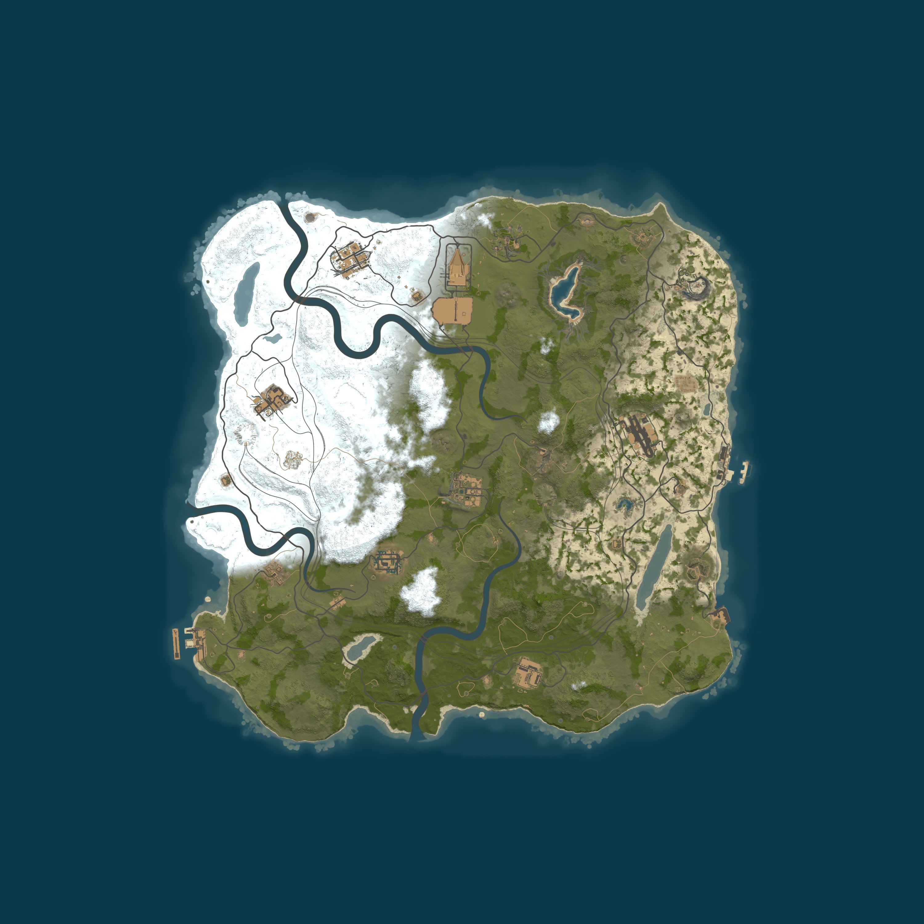 Map for US RENEGADE 2x Monthly | Solo Duo | 50% Upkeep | No BP Wipe