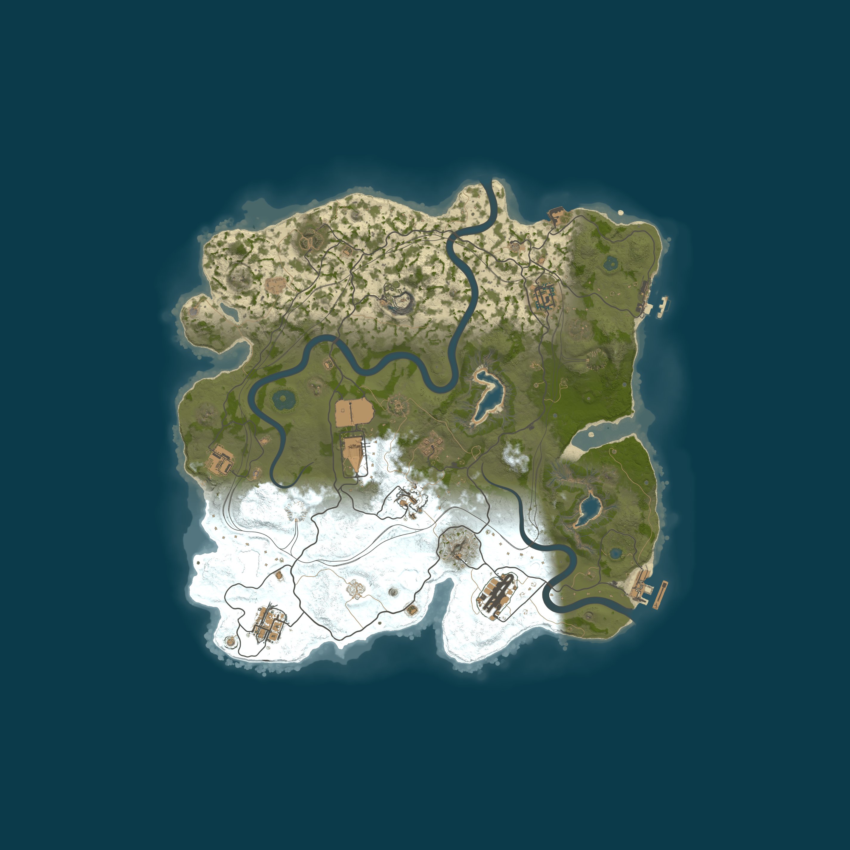 Rust map 3700/1337