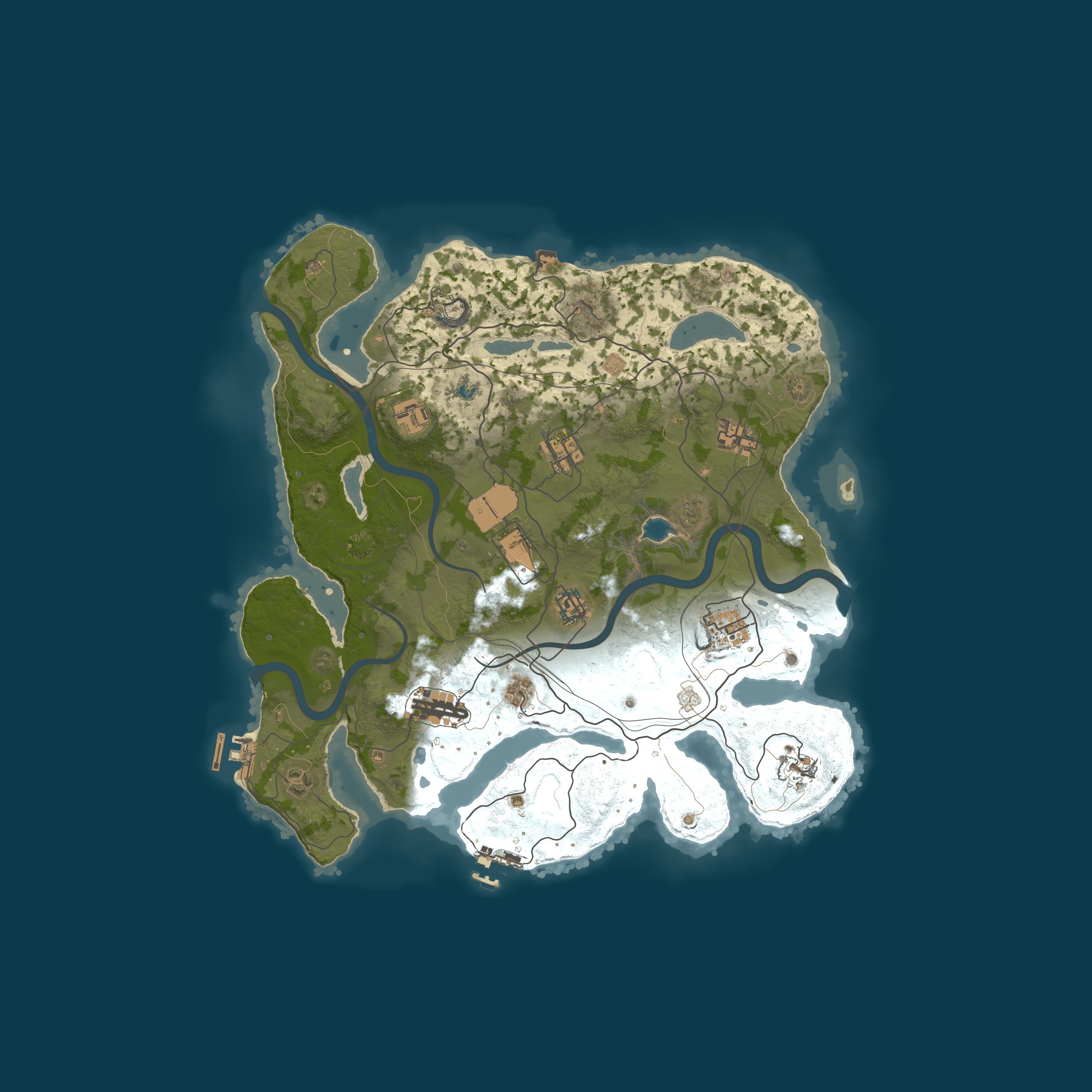 Map for Helix 2x Monthly Solo/Duo | No BP wipes | Noob Friendly