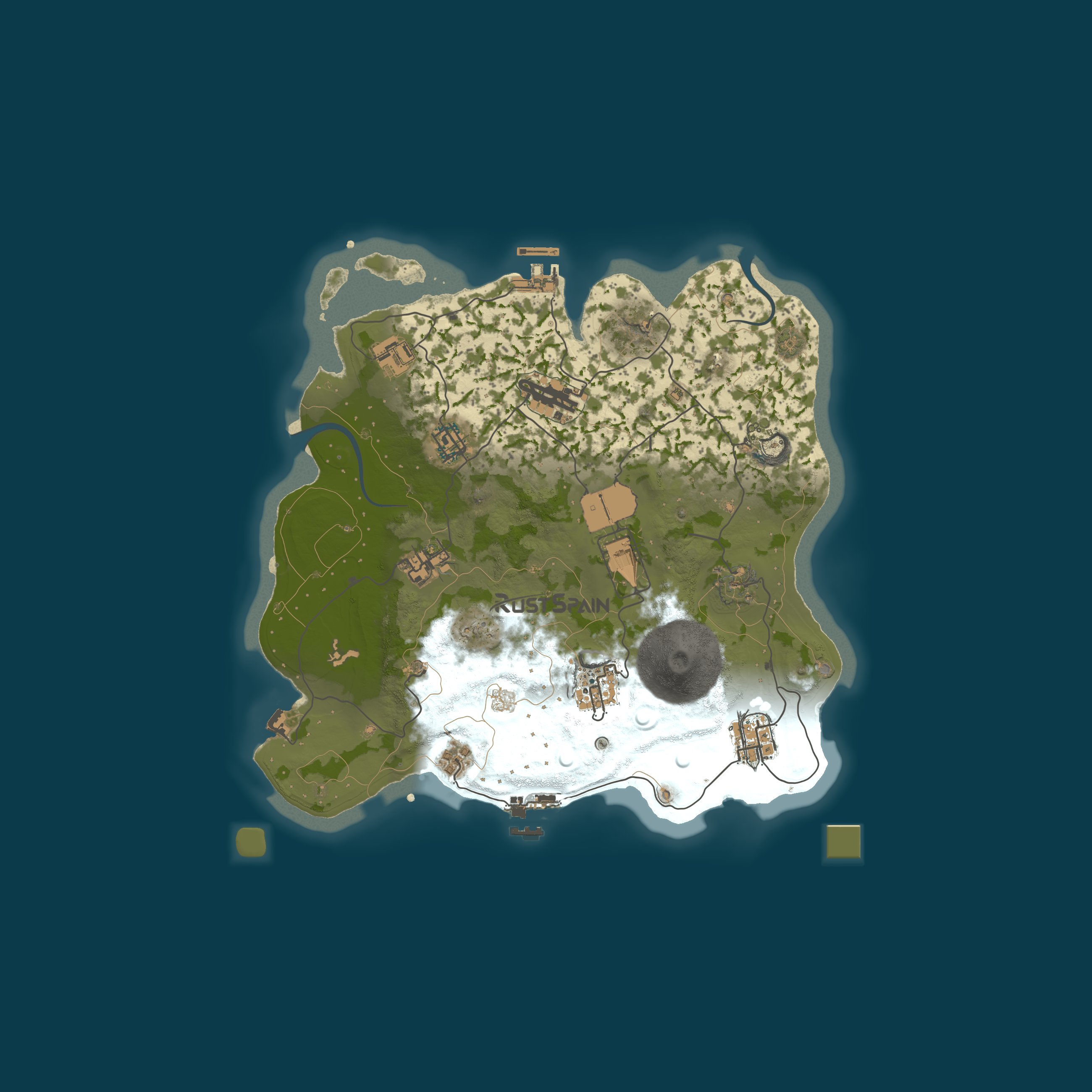 Rust map 3200/1337