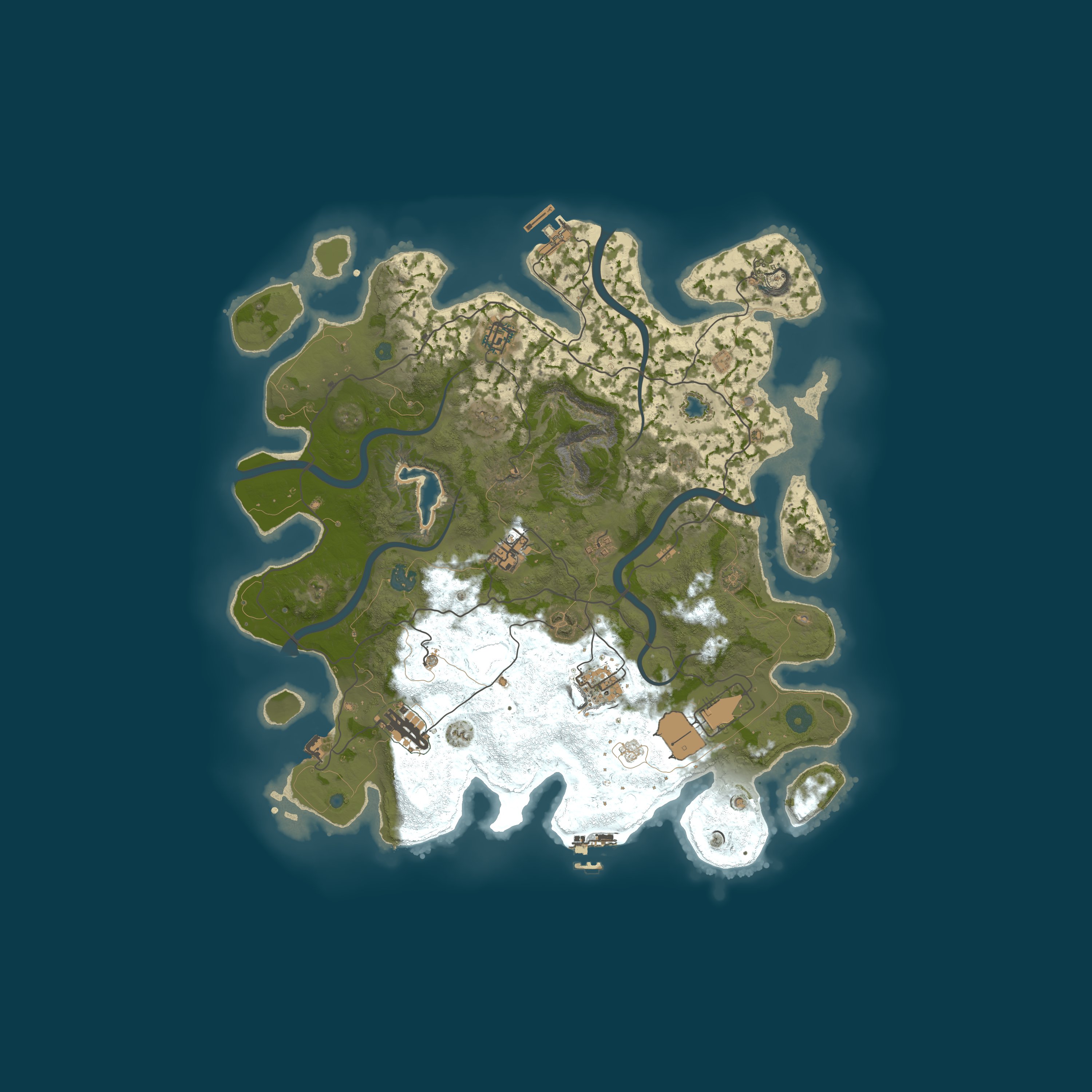 Карта сервера