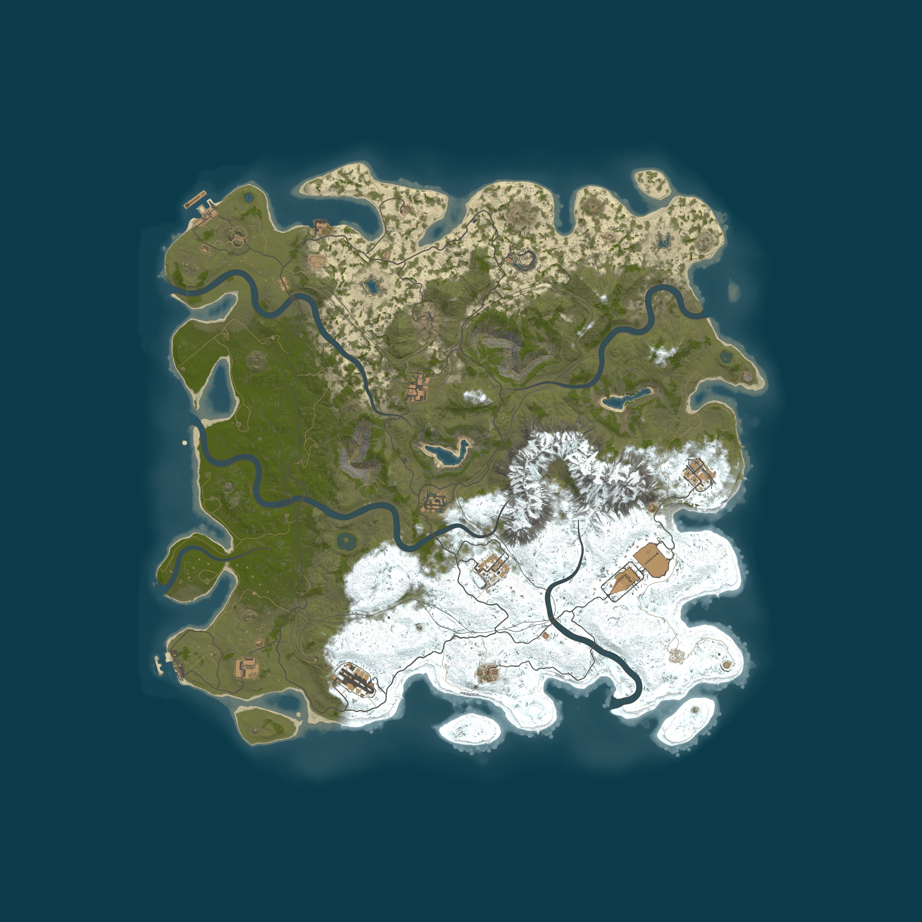 Rust map 5000/1337