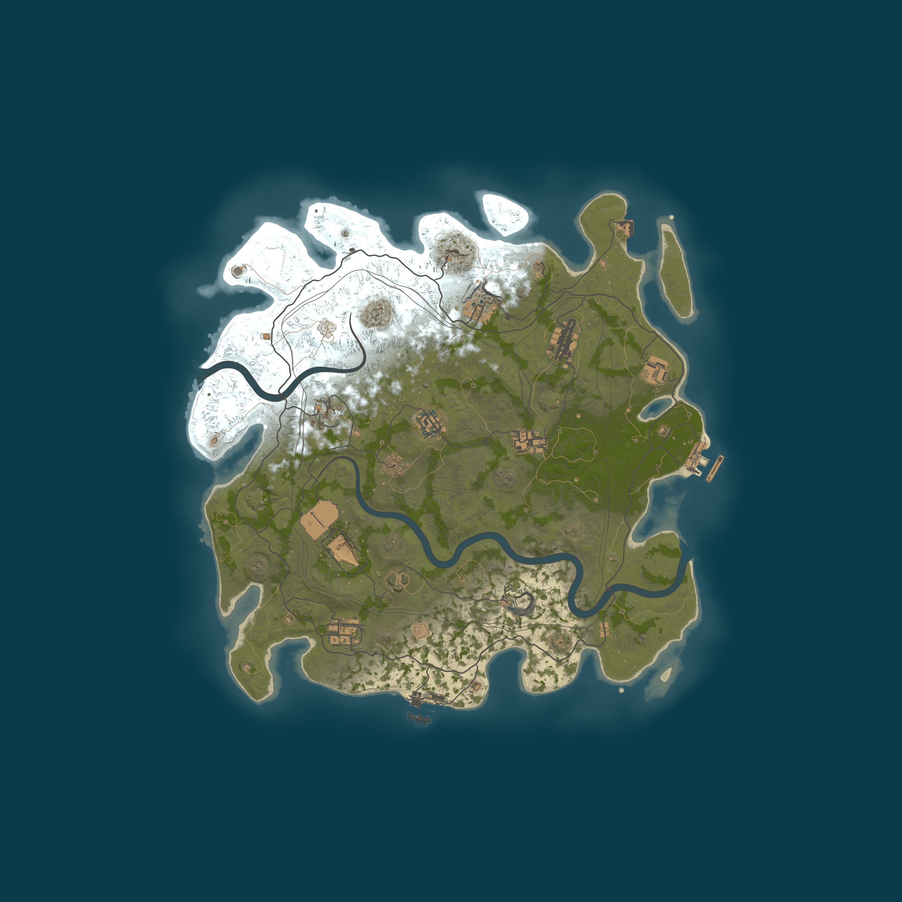 Magic Rust #27 — Vanilla 2x (Monthly) | Pyccкий — 절차적 생성 맵 4000, 시드 1895460955