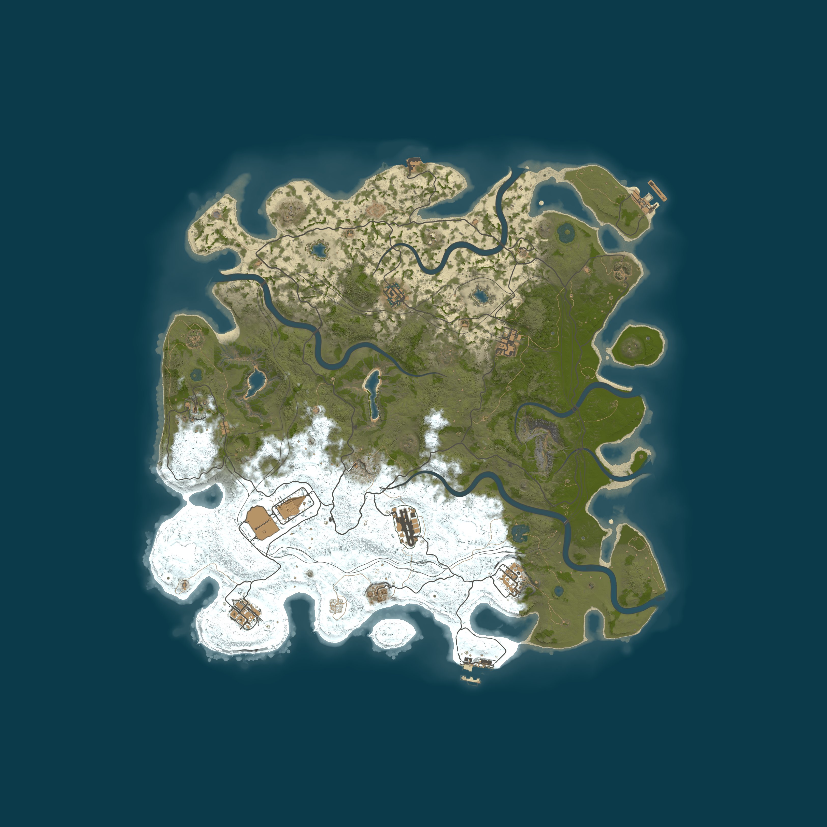 Map for EU REKT | 2X | Enhanced items | Skill |PVE| Kits | RaidBase