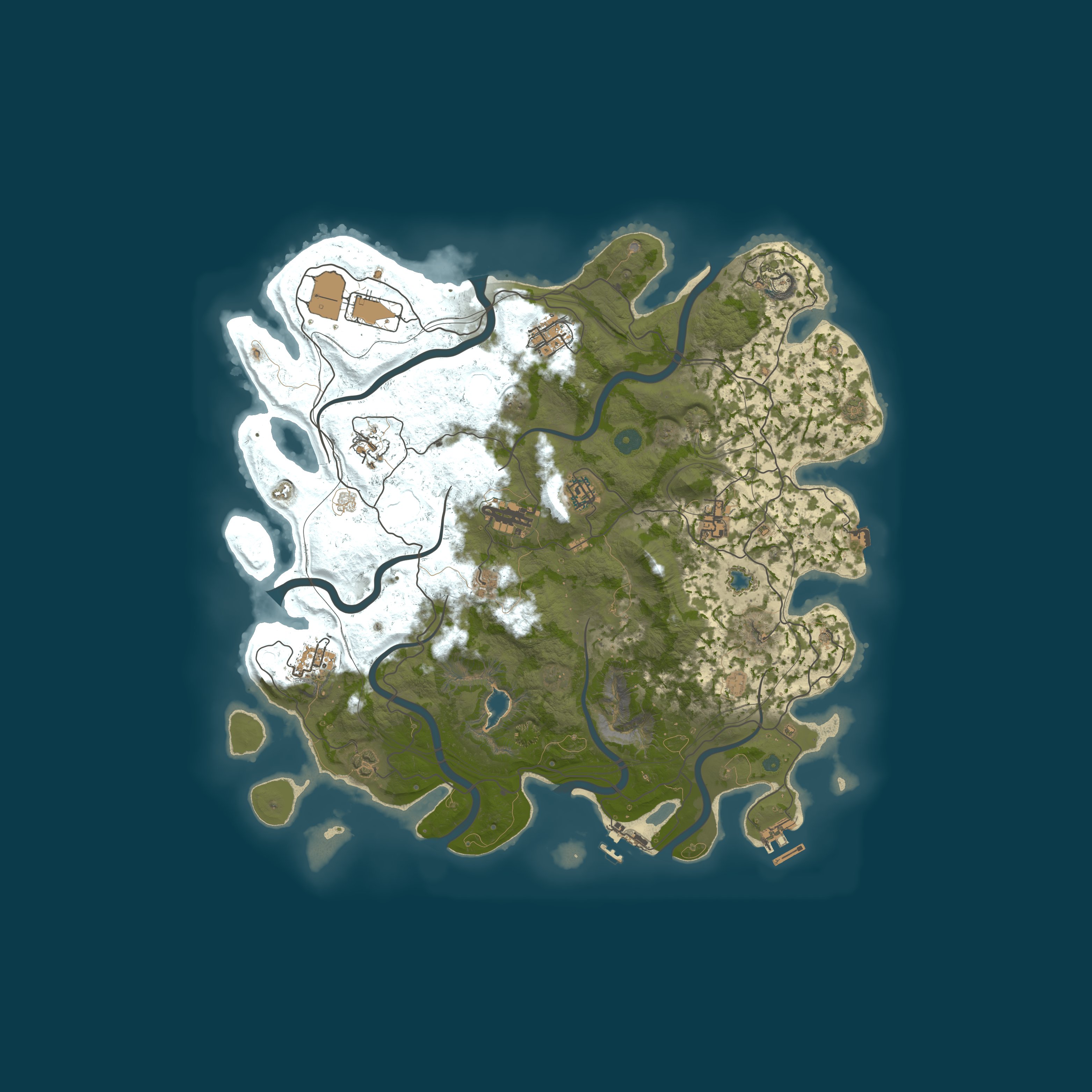 Карта сервера