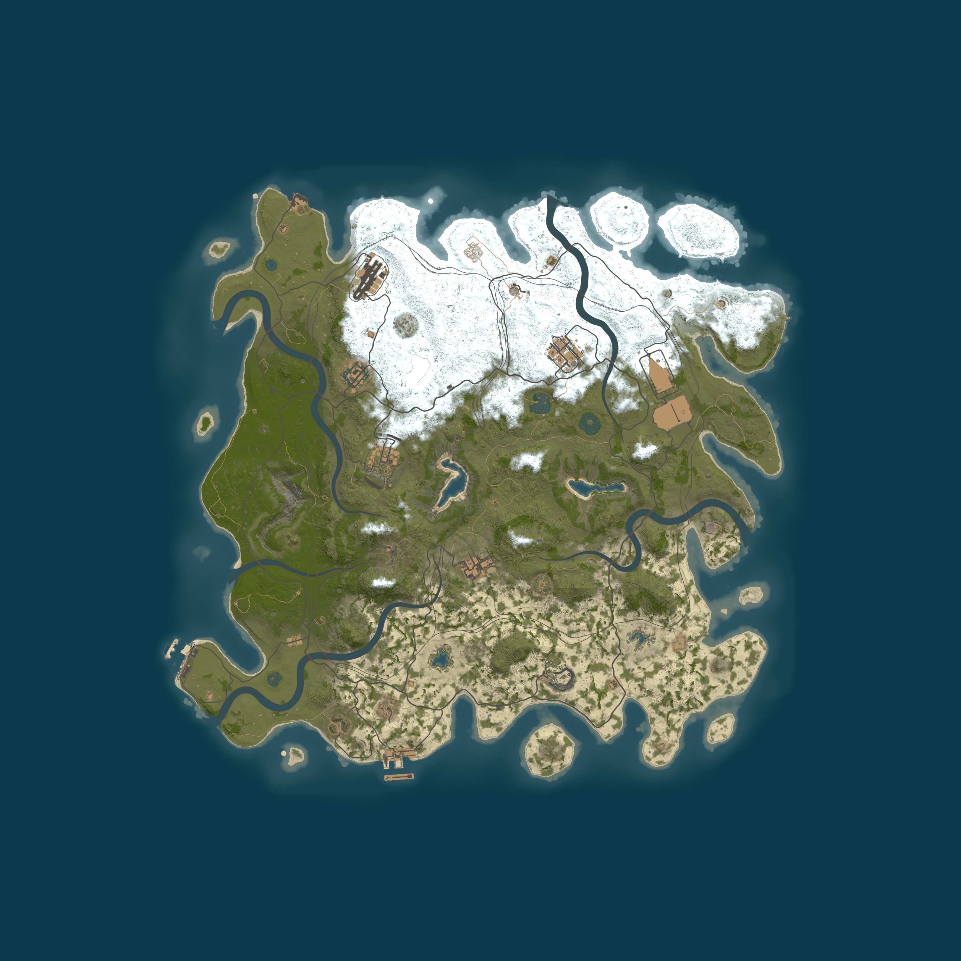 Map for [CZ/SK] ArcaRust.cz - PVE | No Kill & No Raid - WIPED 17.03