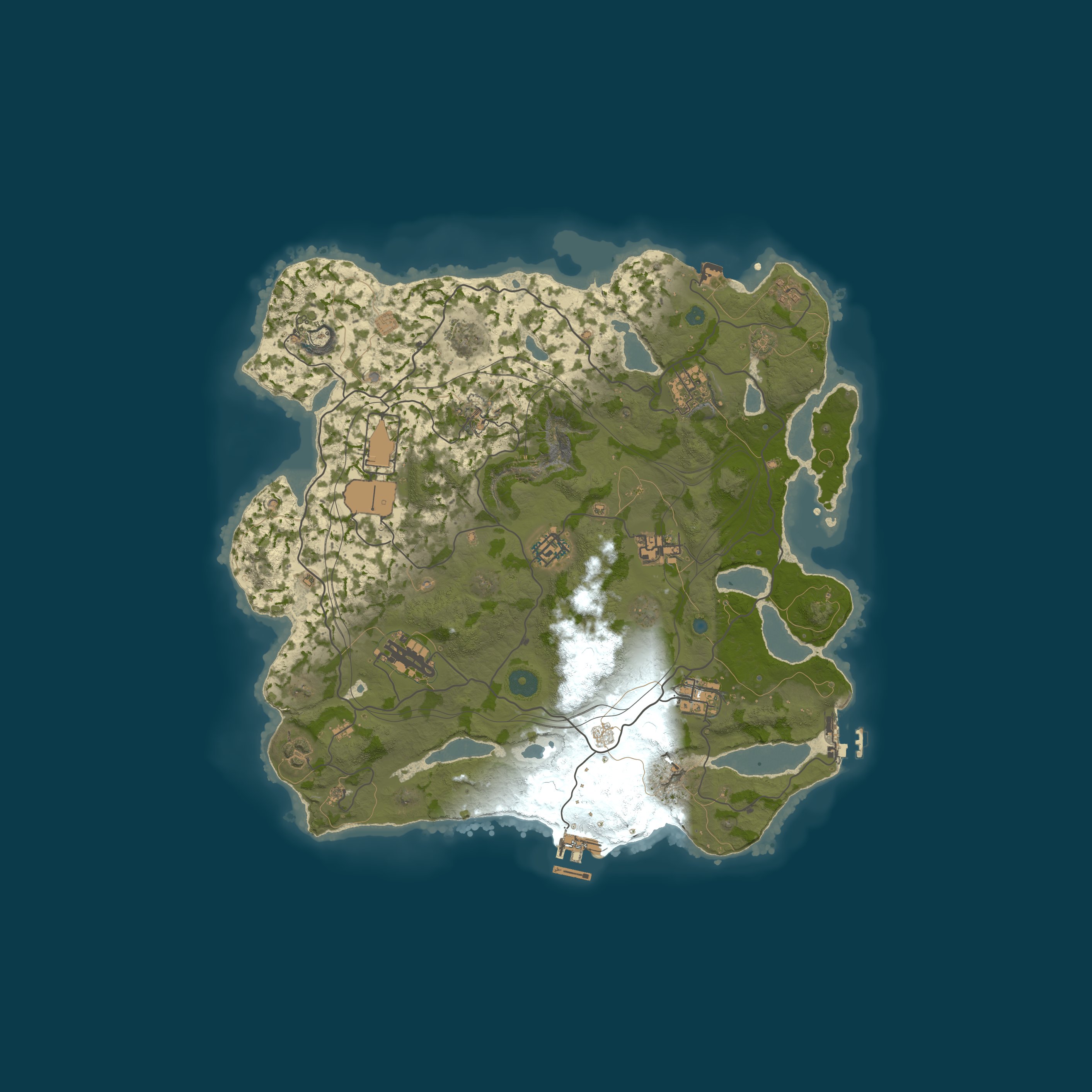 Карта сервера