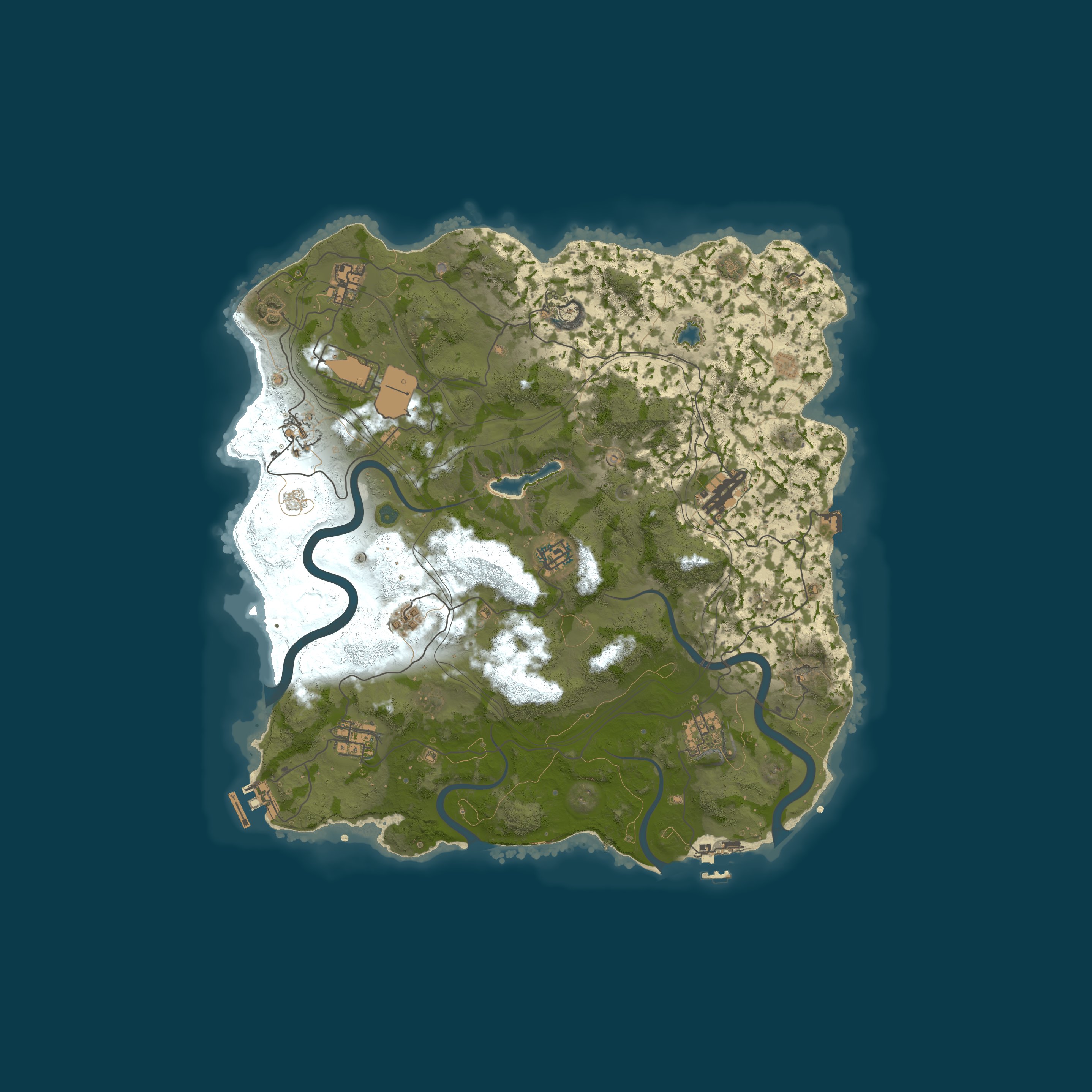 Карта сервера