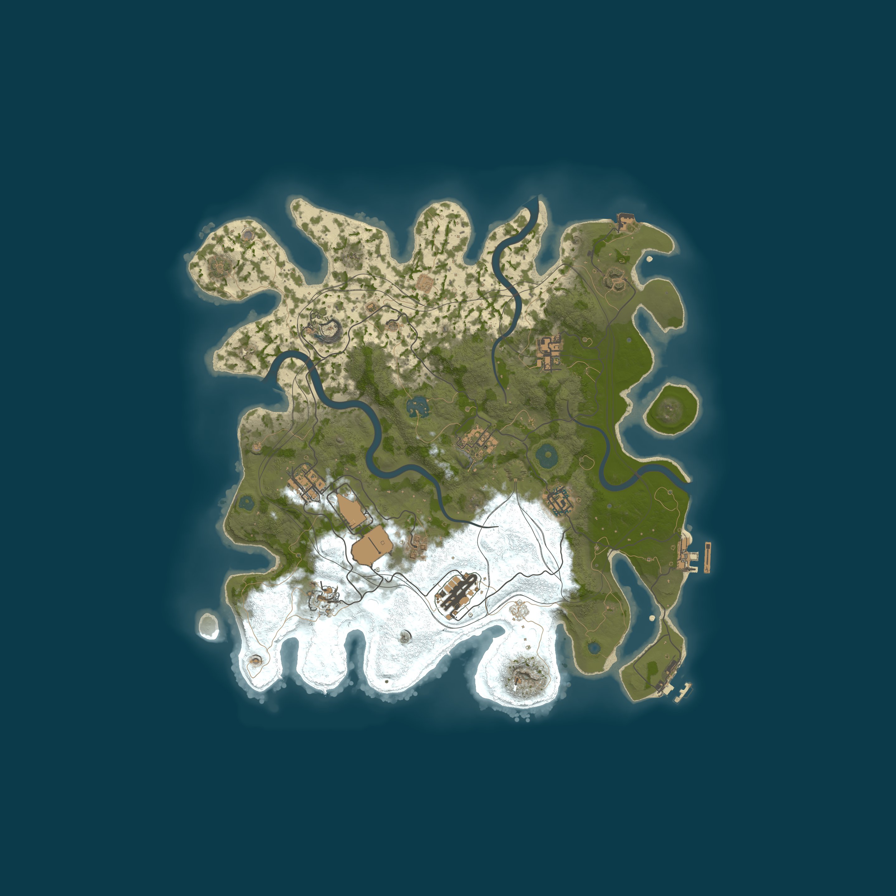 Карта сервера