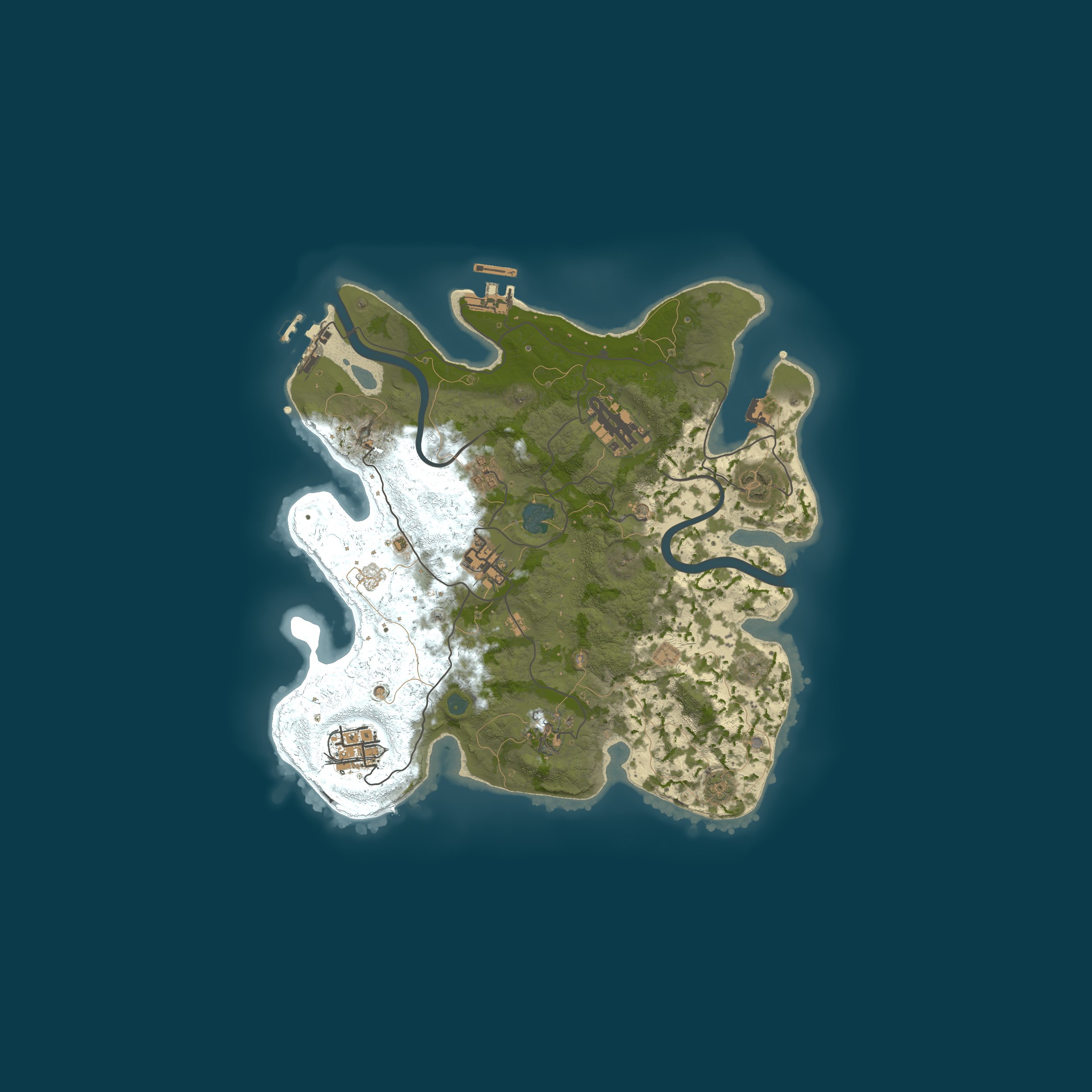 Map for Palmetto Gaming 3x - No Kits