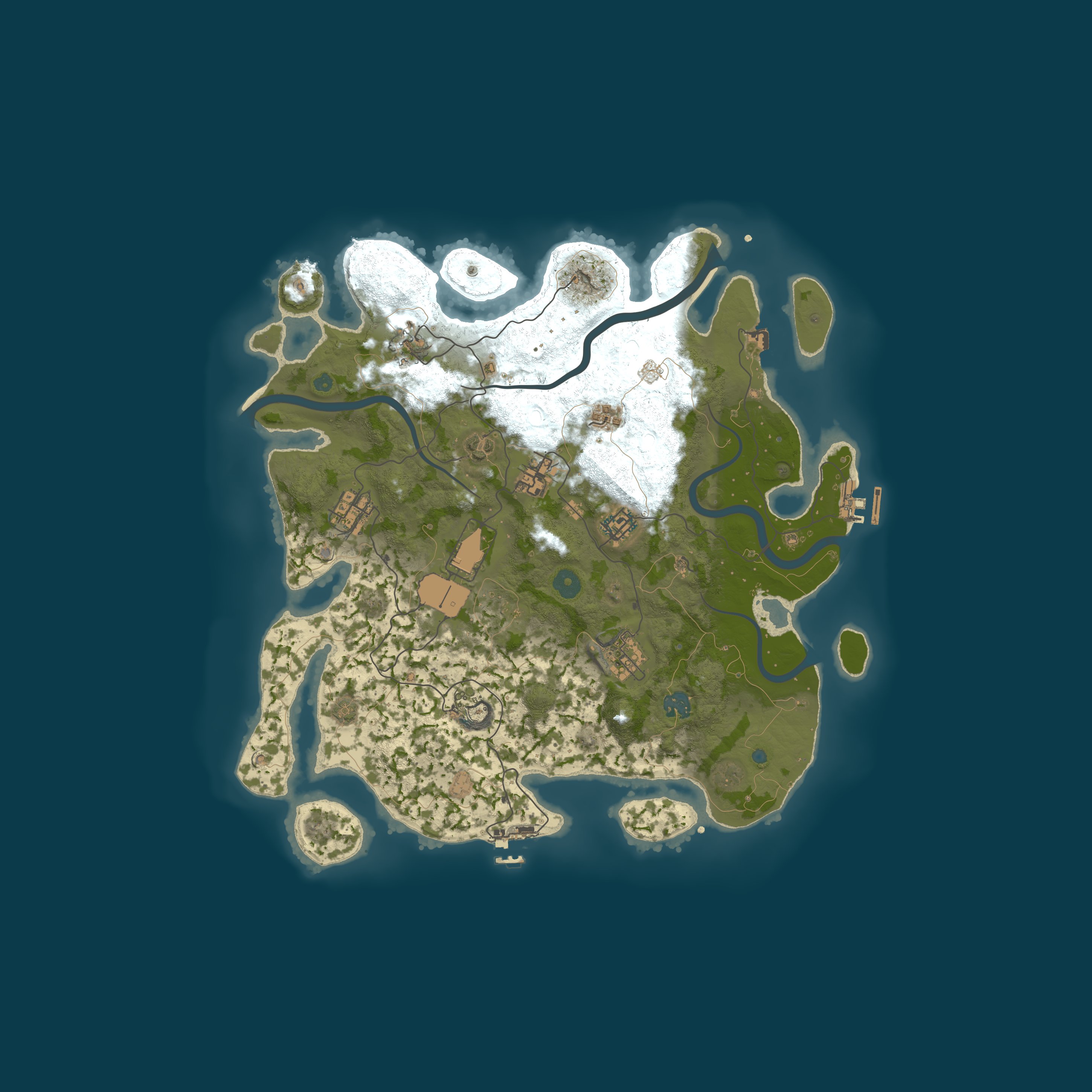 Карта сервера