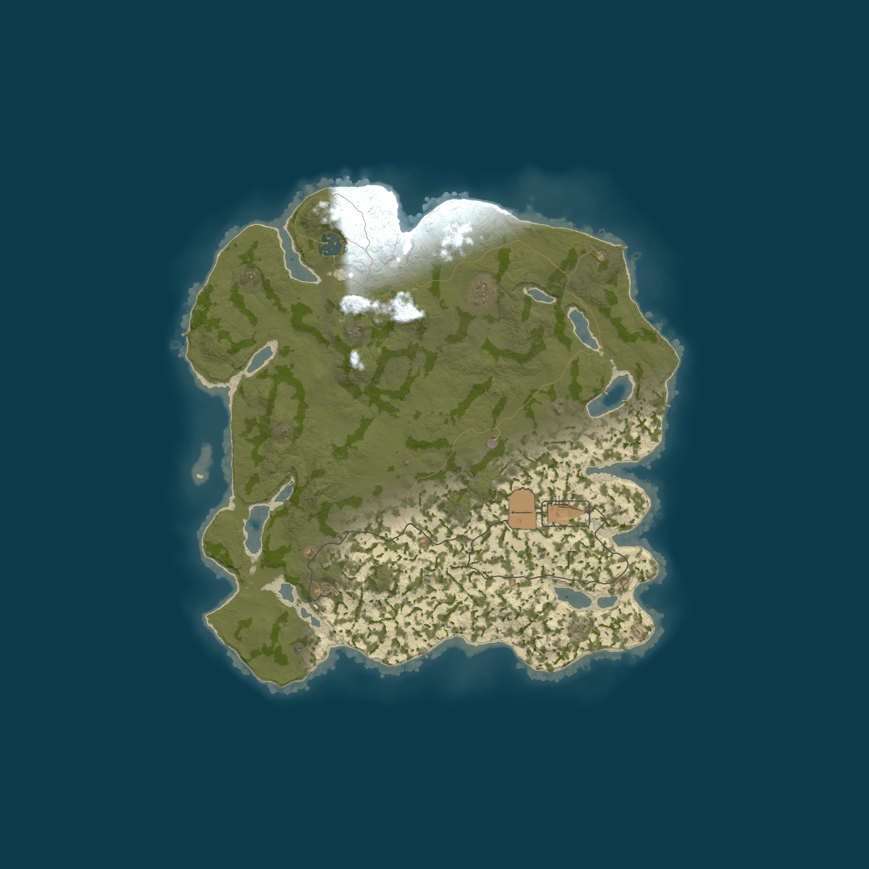 Rust map 3600/1337