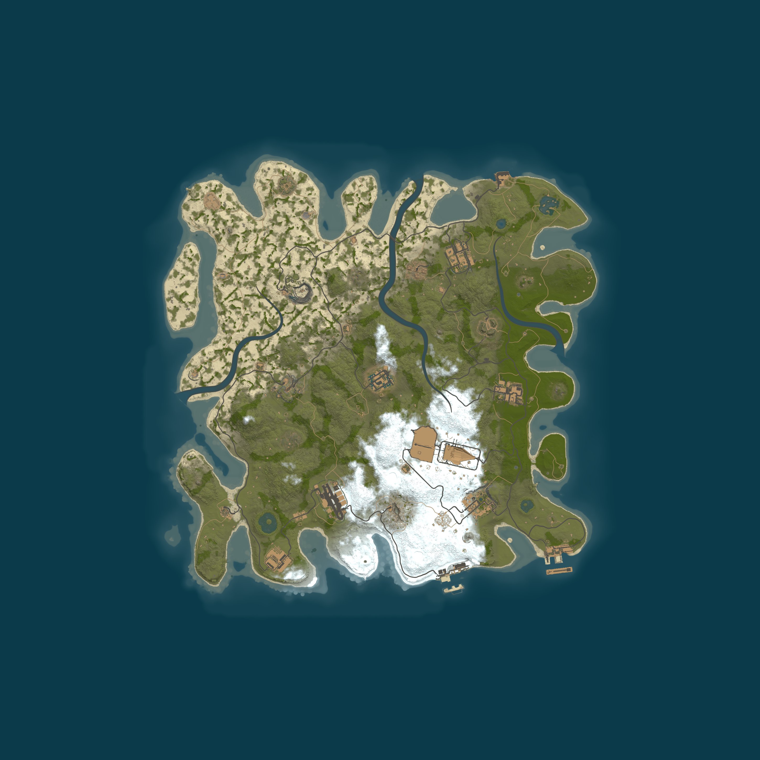 Rust map 3800/1337
