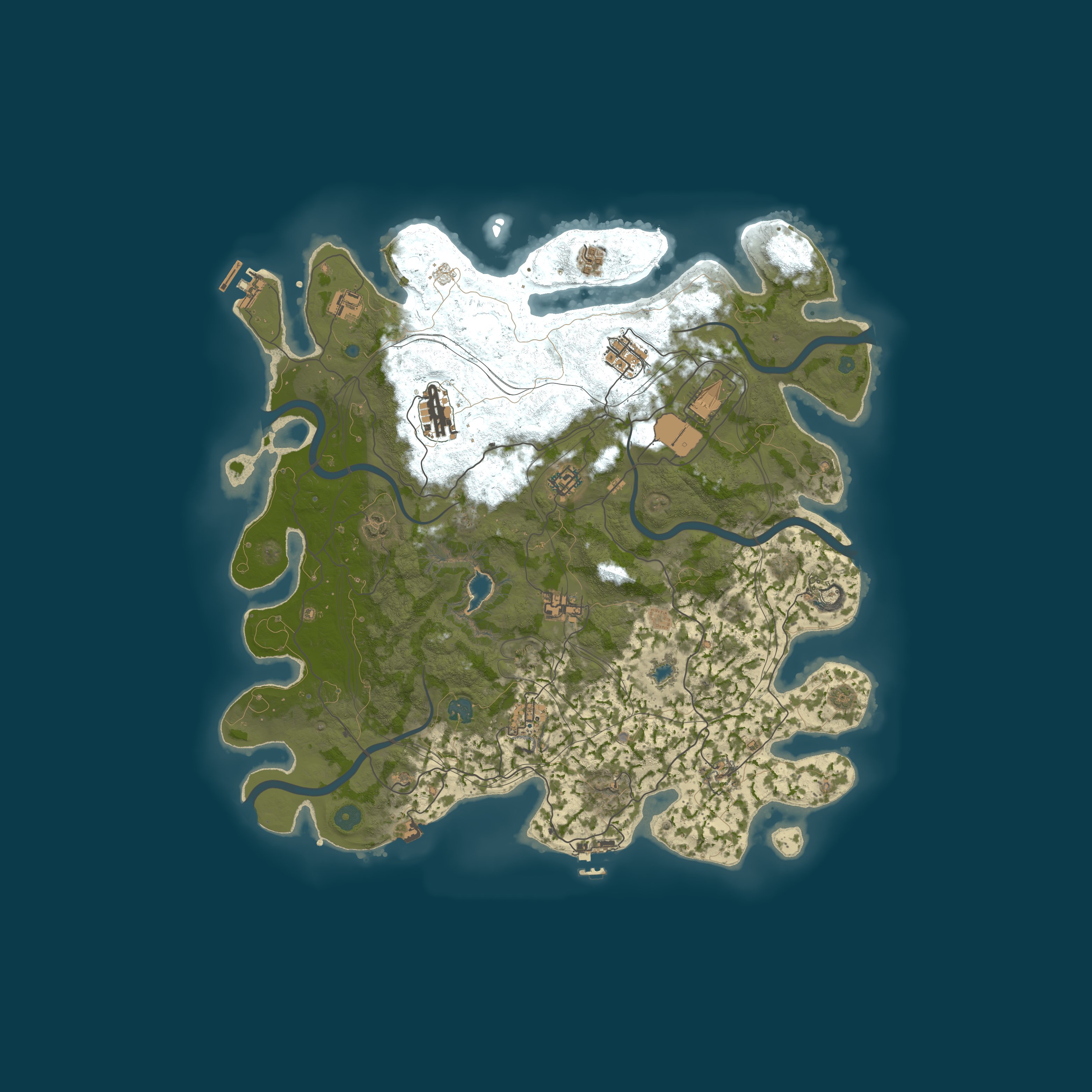 Map for Hazmat Rust Solo/Duo/Trio