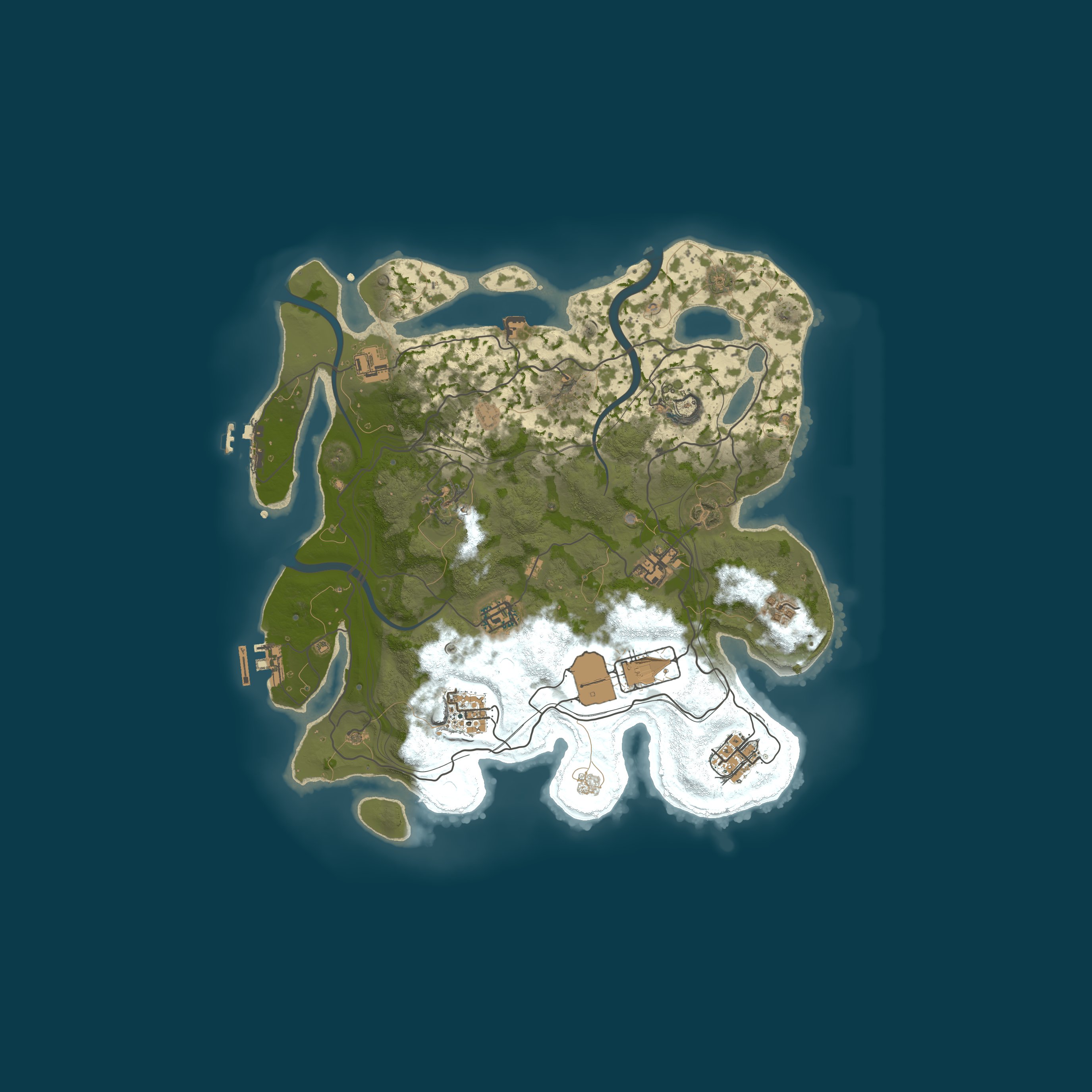 Rust map 3500/1337