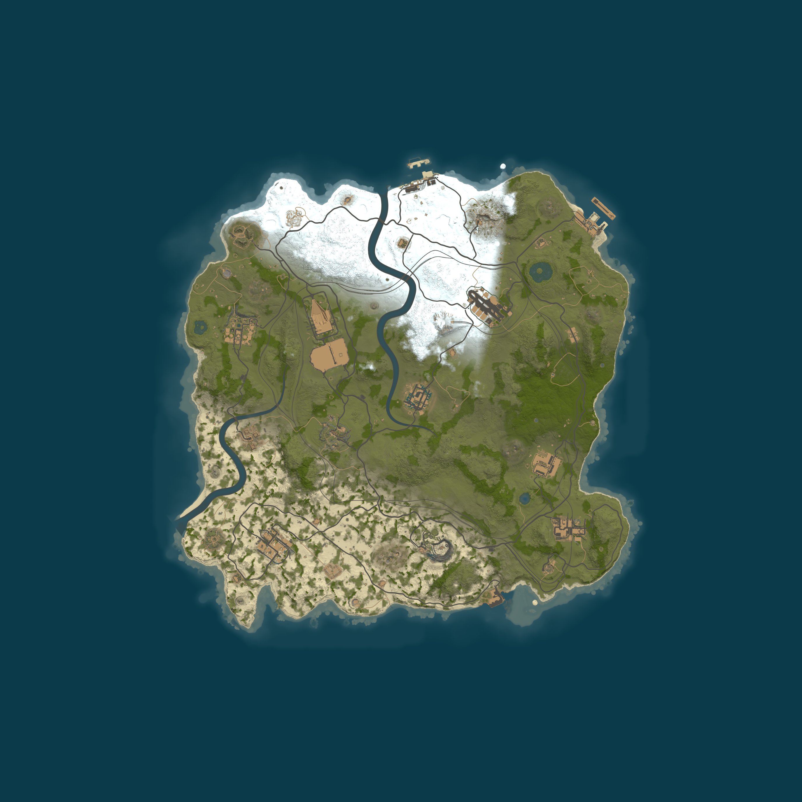 Rust map 3500/1337