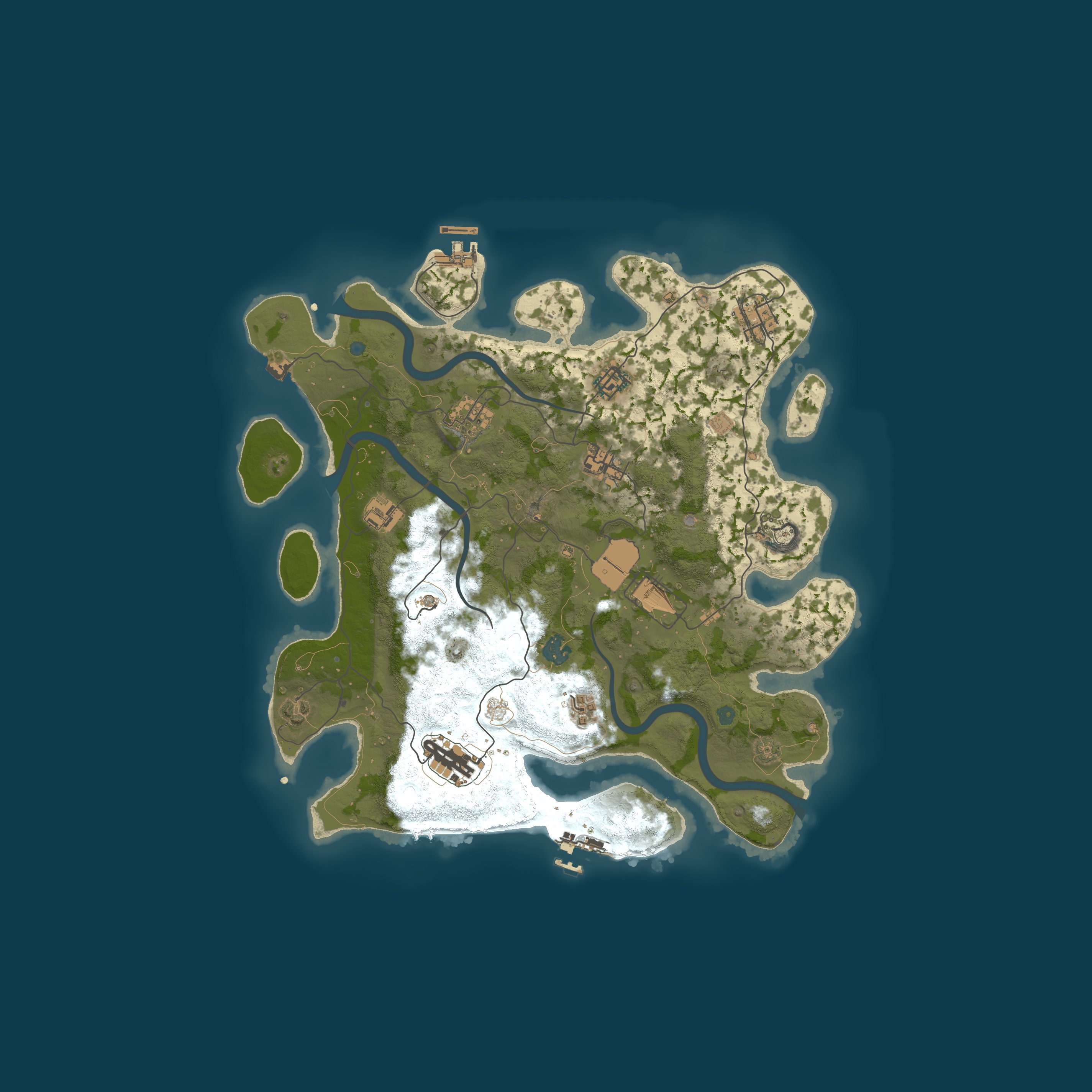 Rust map 3700/1337