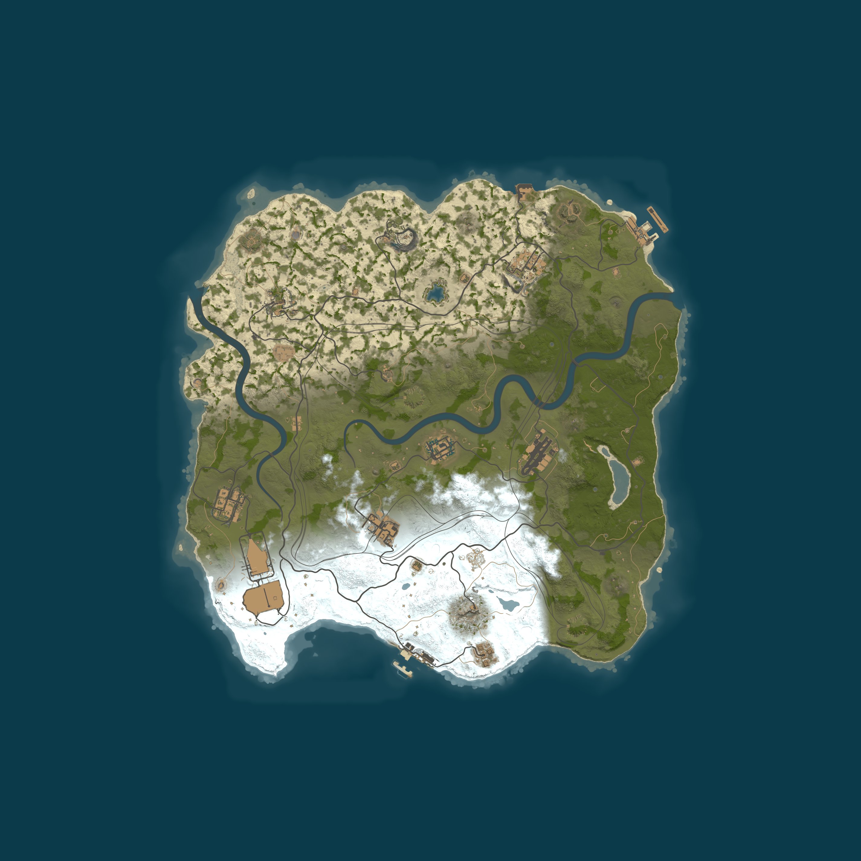 Карта сервера