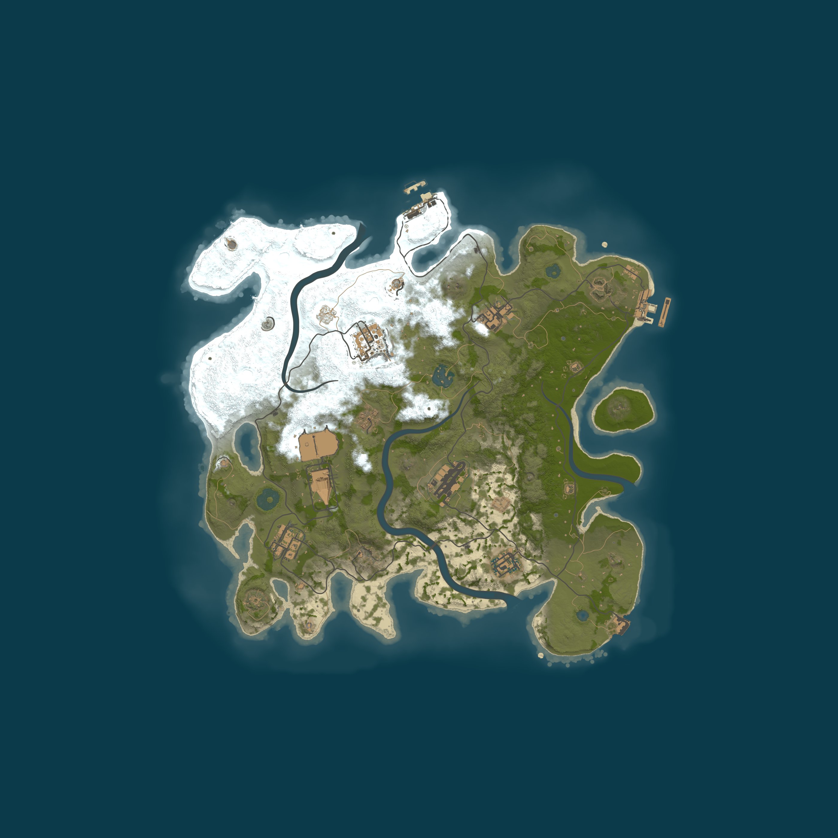 Map for Chill server