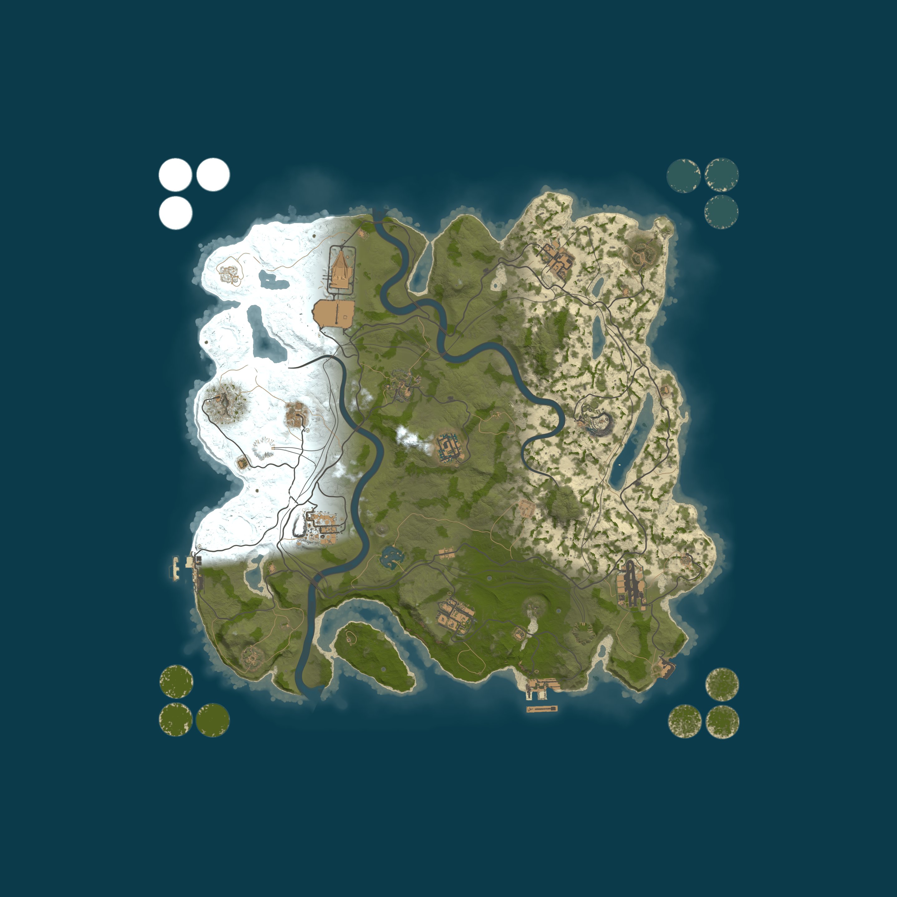 Map for [ESP/Ñ] BANDOLEROS PvE — DEV