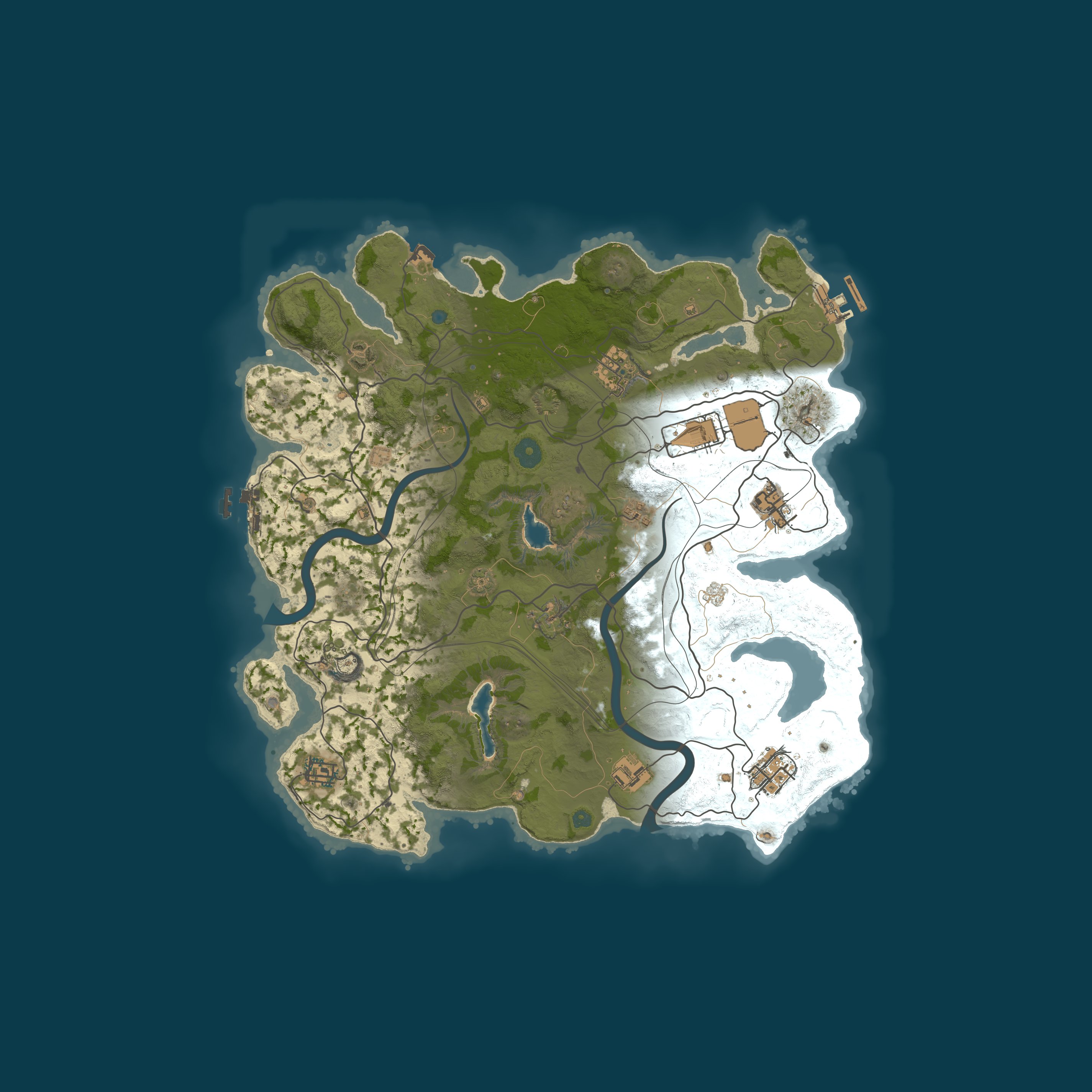 Rust map 3700/1337