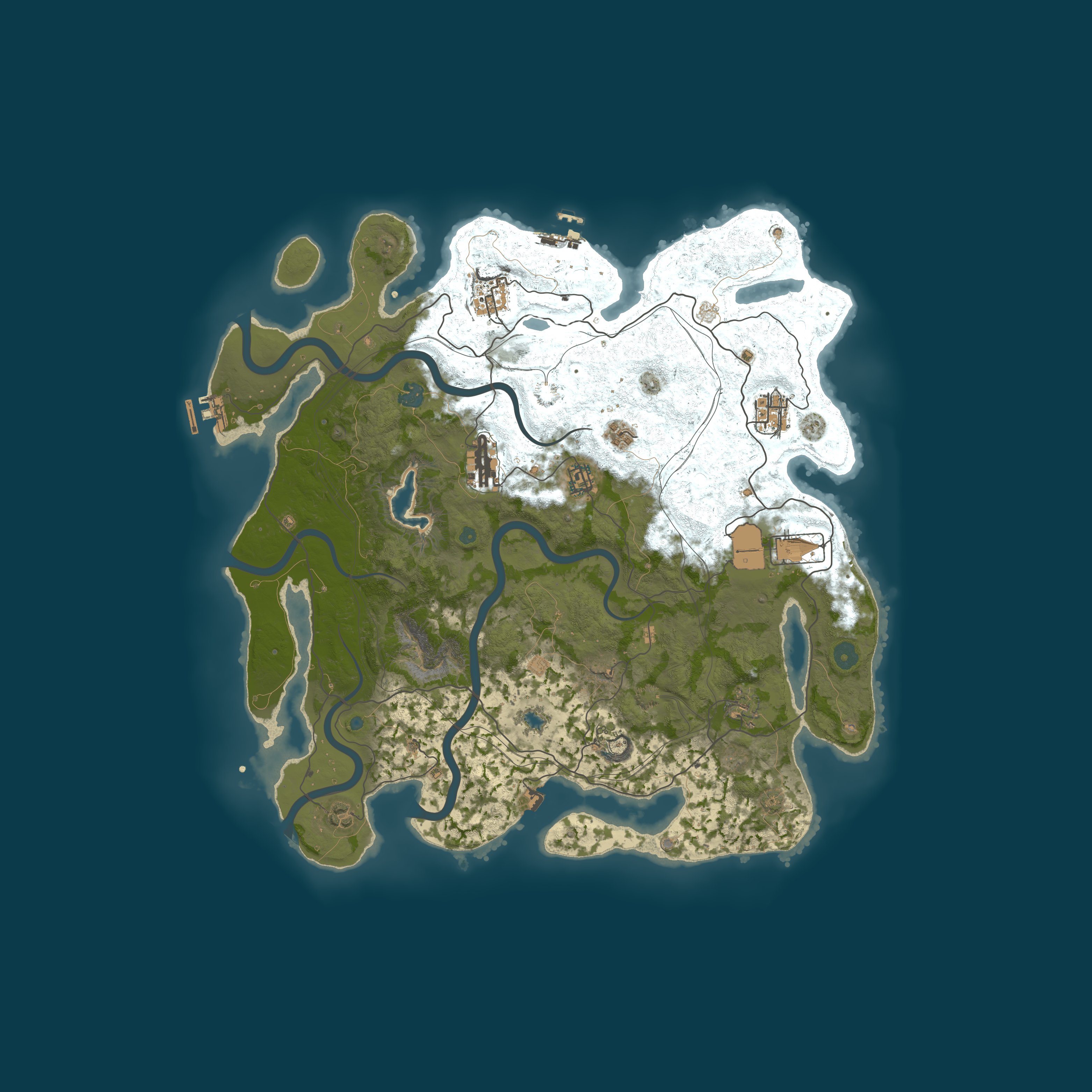 Map for ТЕРРИТОРИЯ ВЫЖИВШИХ | ПВЕ | Classic