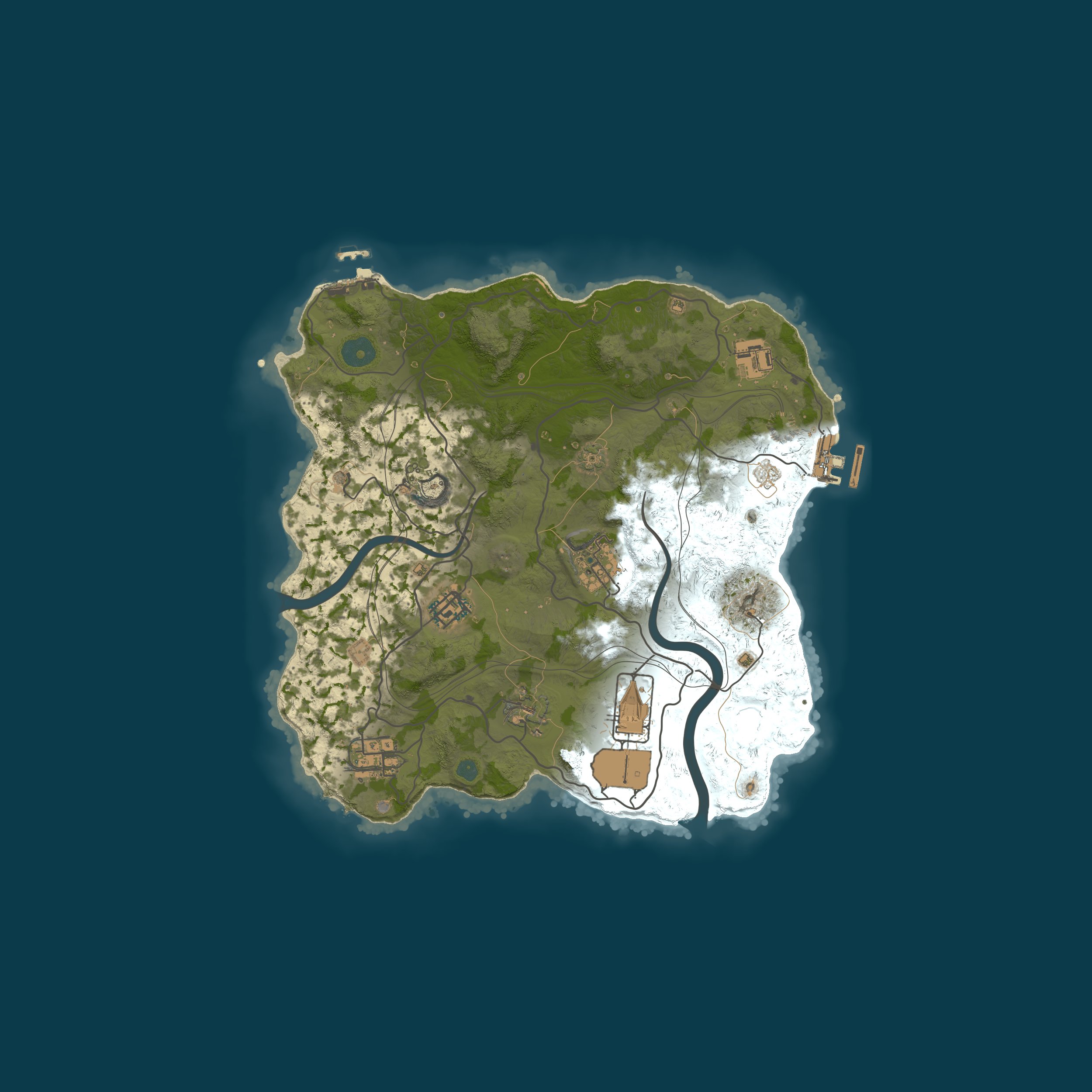 Liberty Maps, size 3000, seed 1337