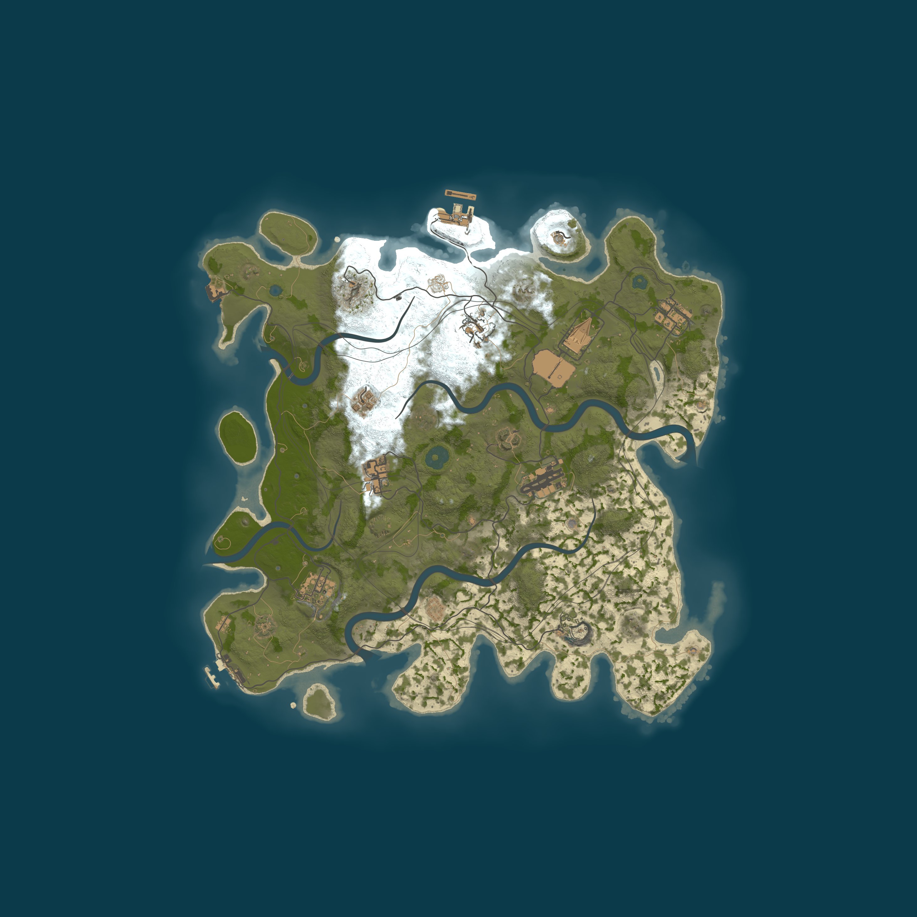 Map for RustyLabourers #1 Main- 1.5x/Offline Protection/RaidableBase
