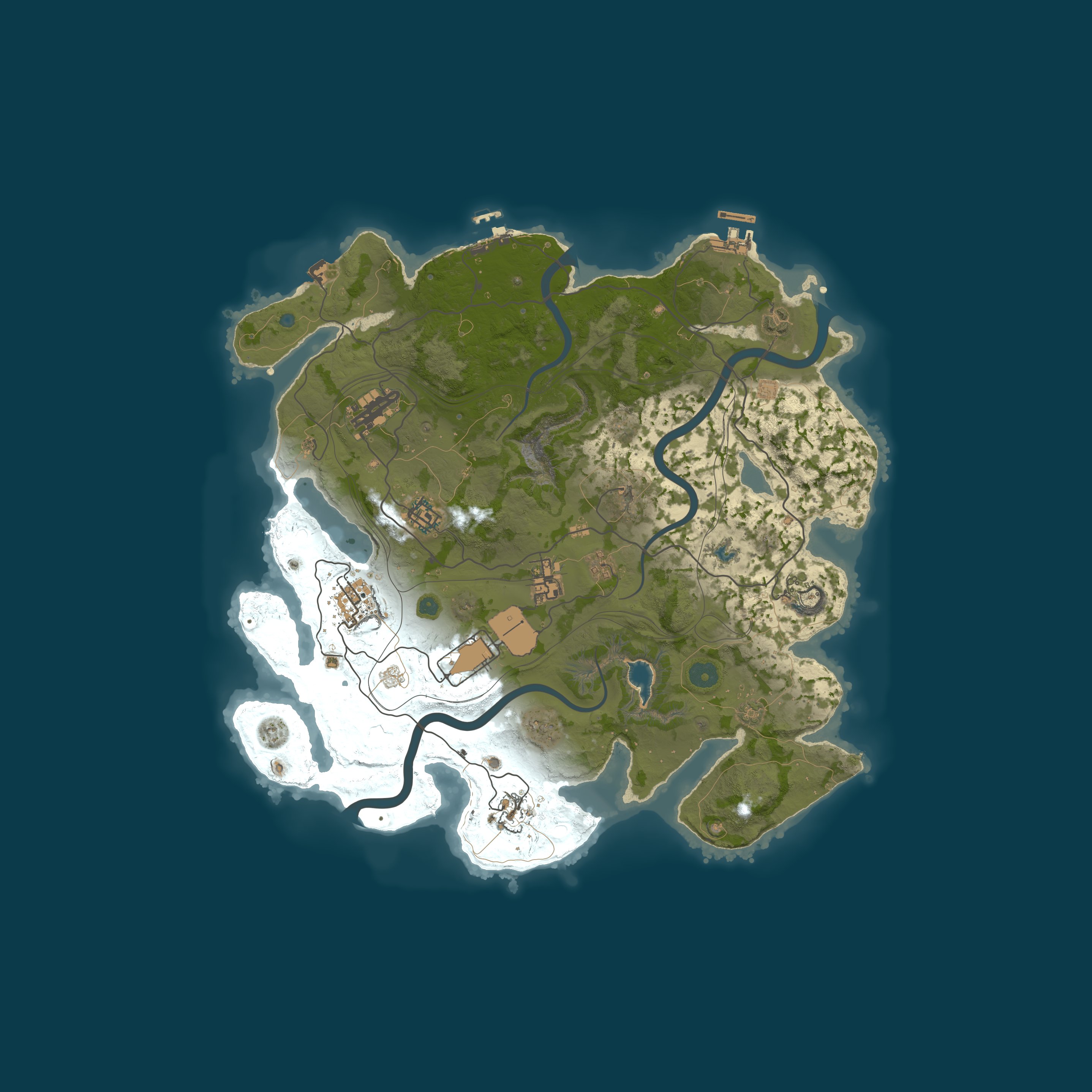 Map for Rustafied.com - US Small - Monday