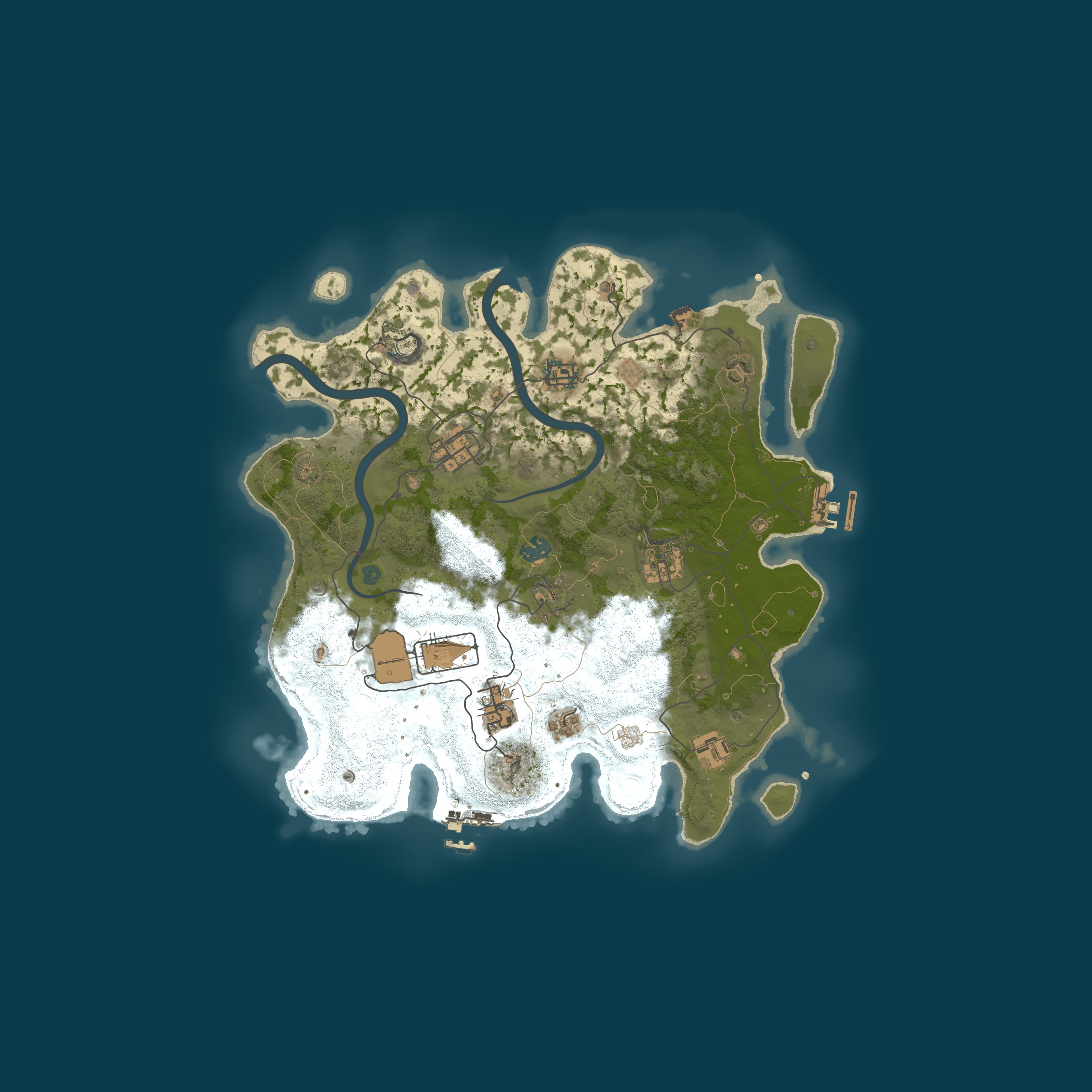 Map for 13.08-20.08|BORDER-RUST|Сервер для новичков