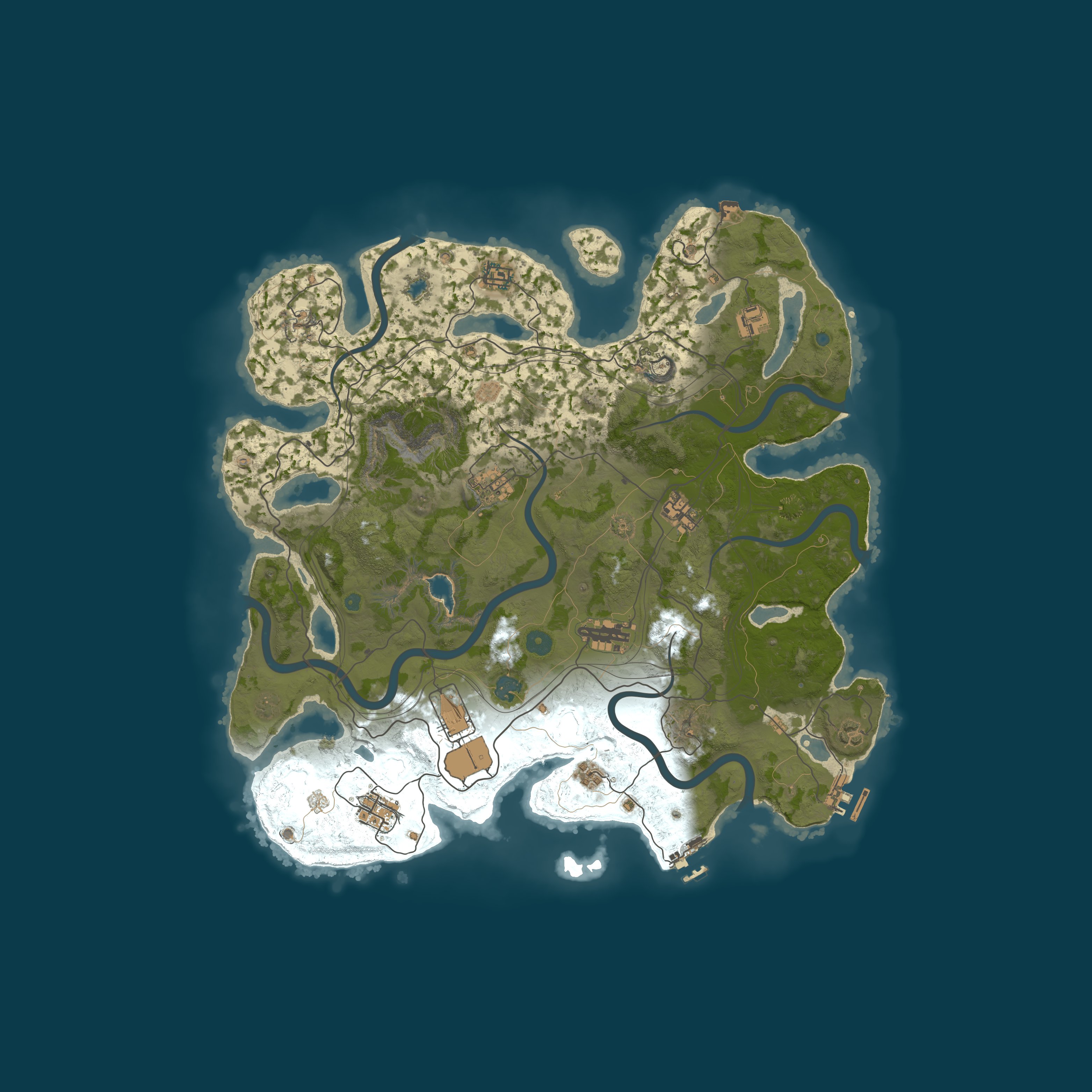 Rust map 4250/1337