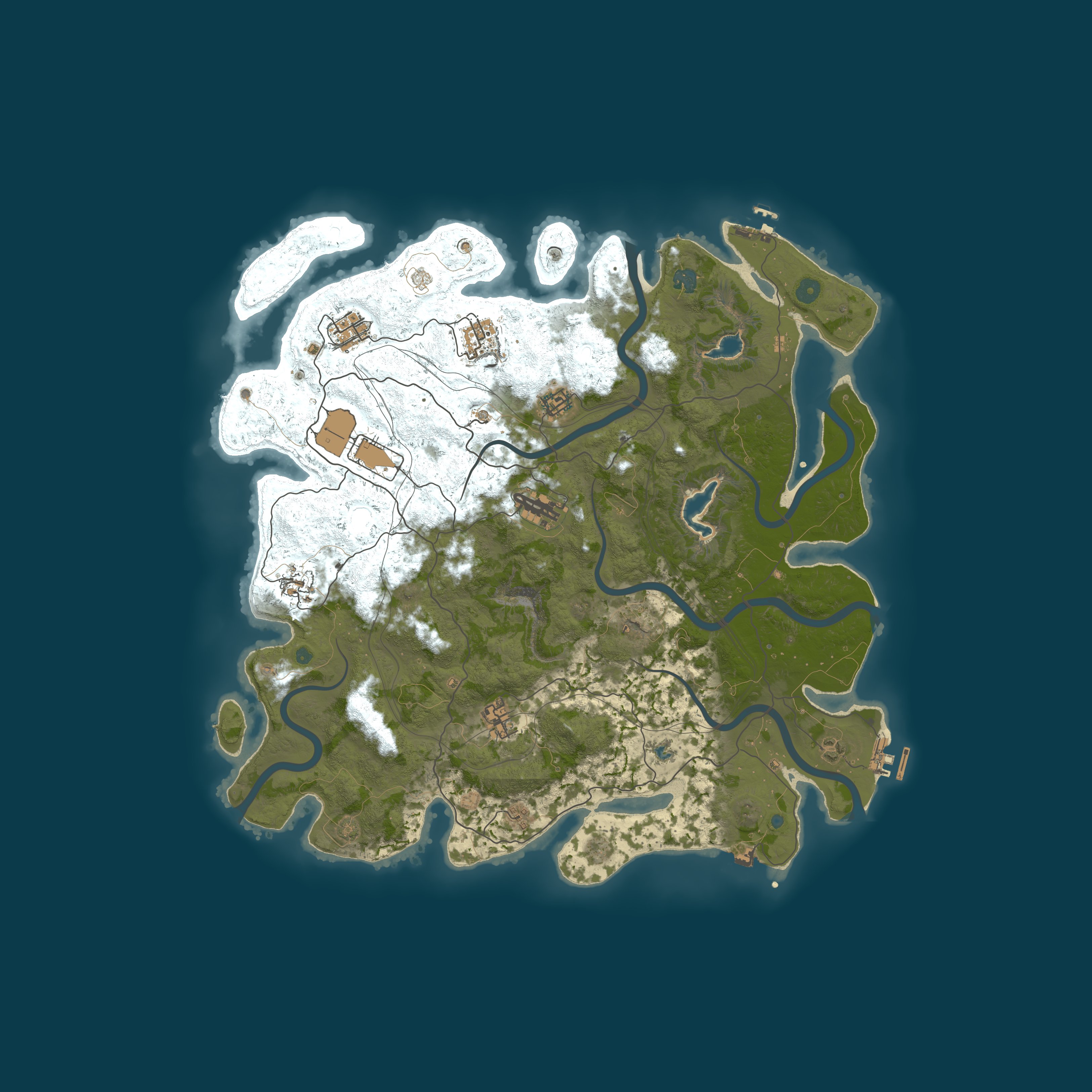 Карта сервера