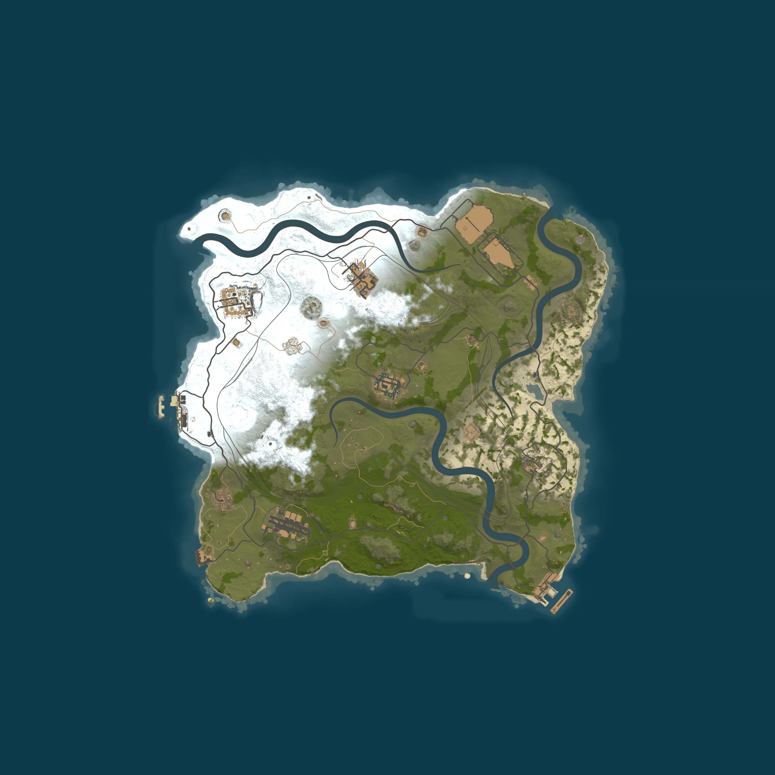 Карта сервера