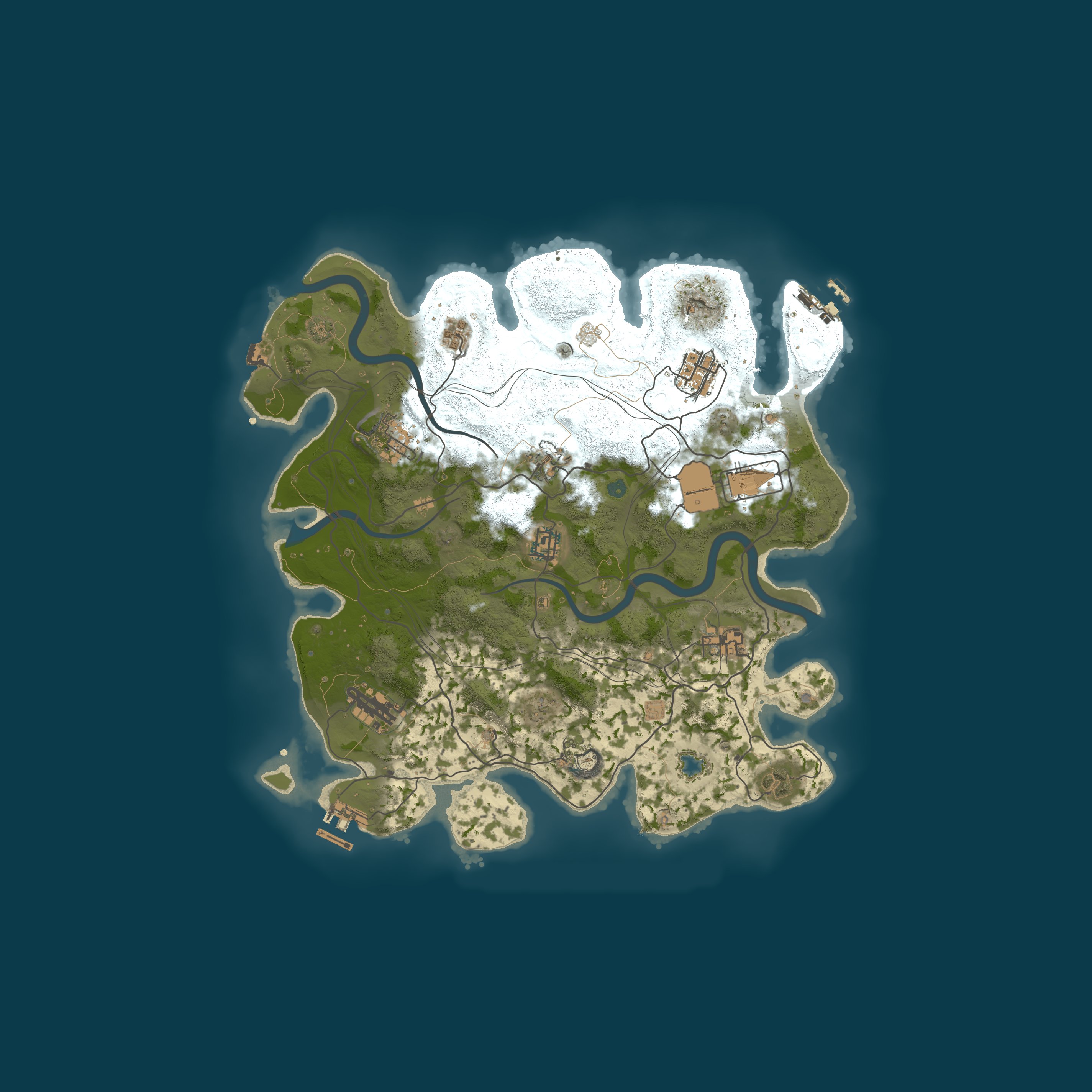 Rust map 3700/1337