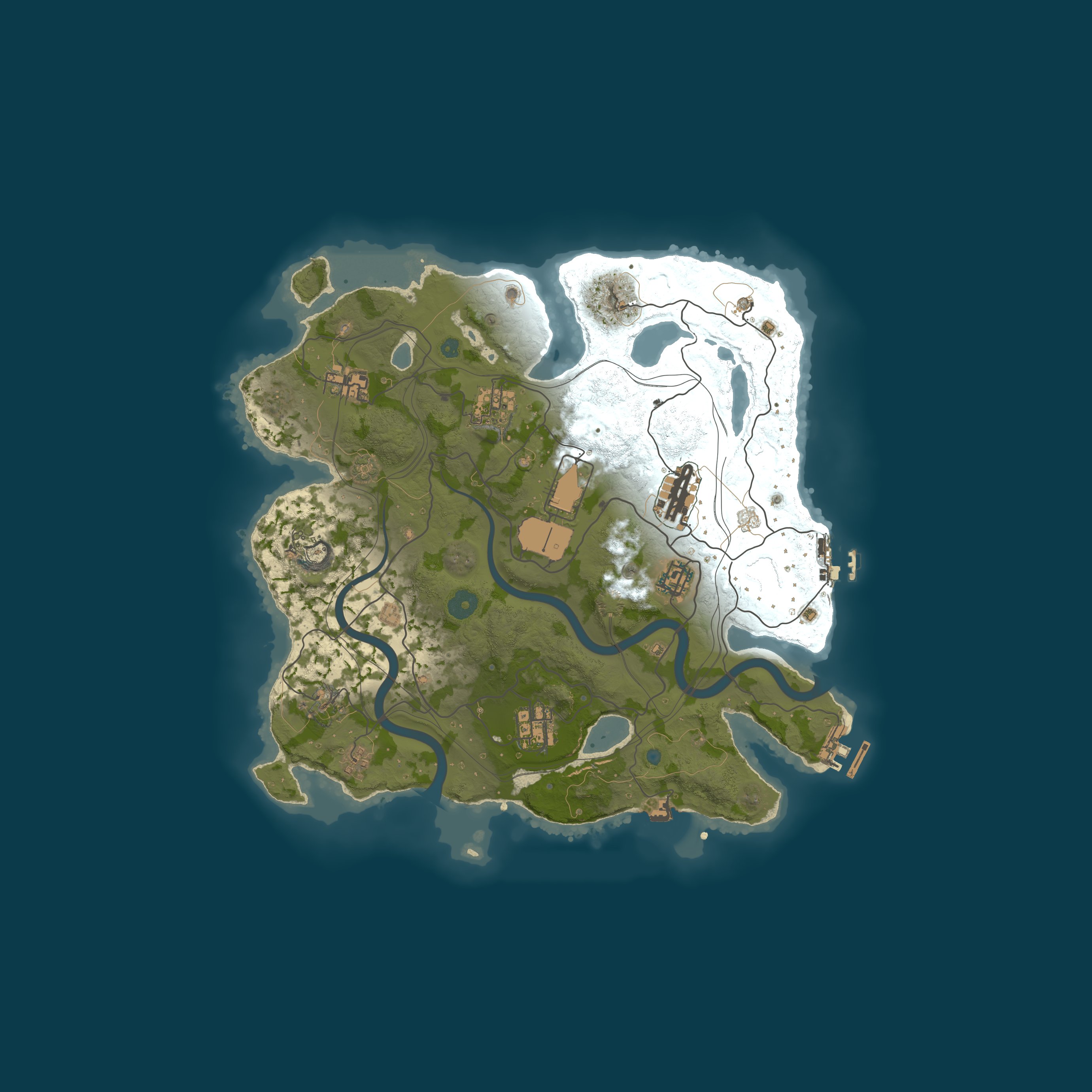 Карта сервера