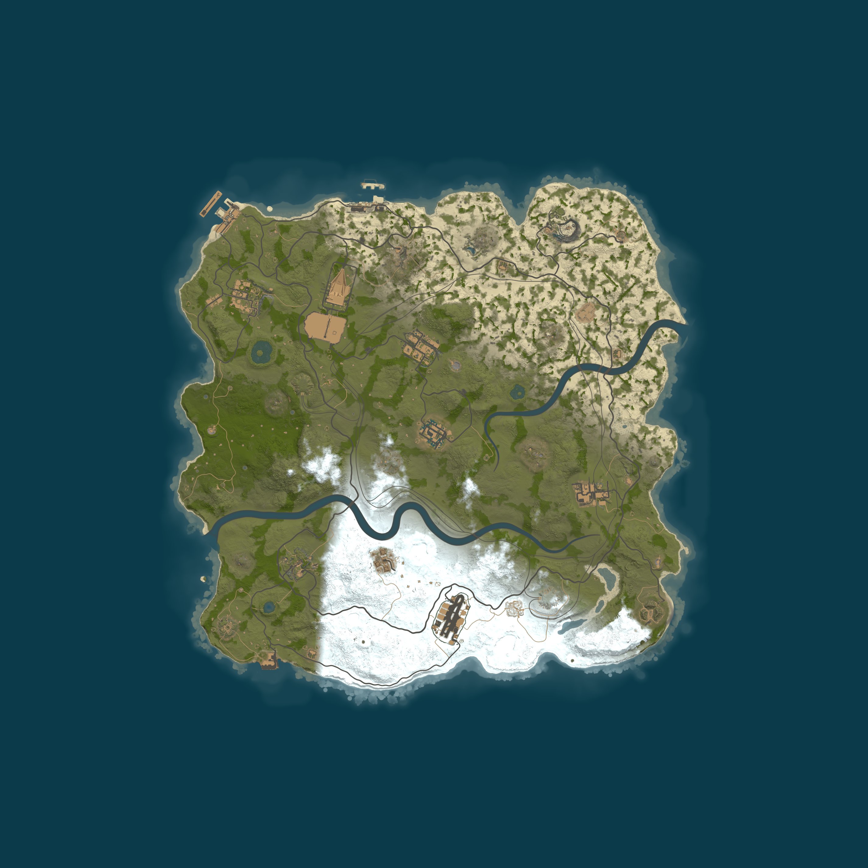 Карта сервера