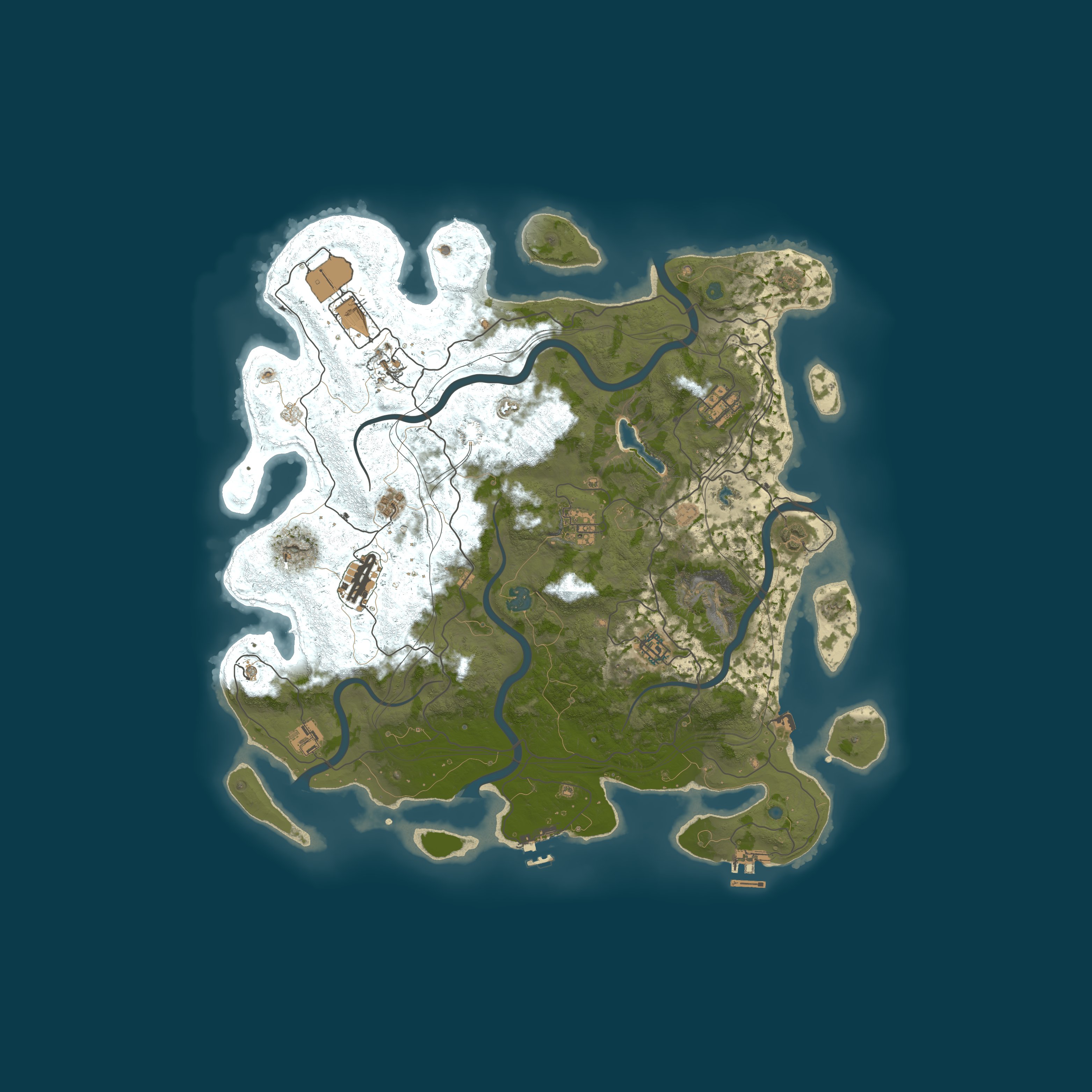 Map for Fins test server