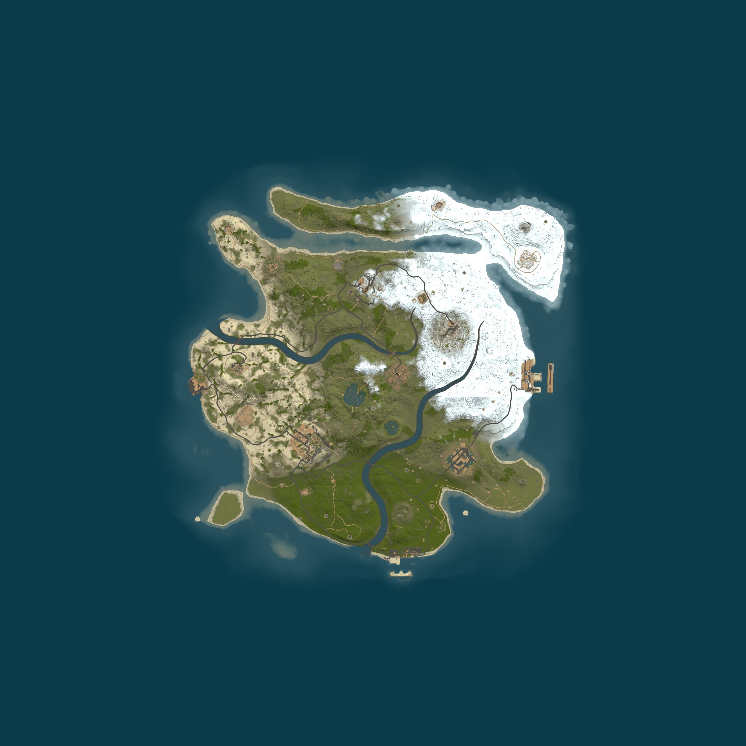 Карта сервера