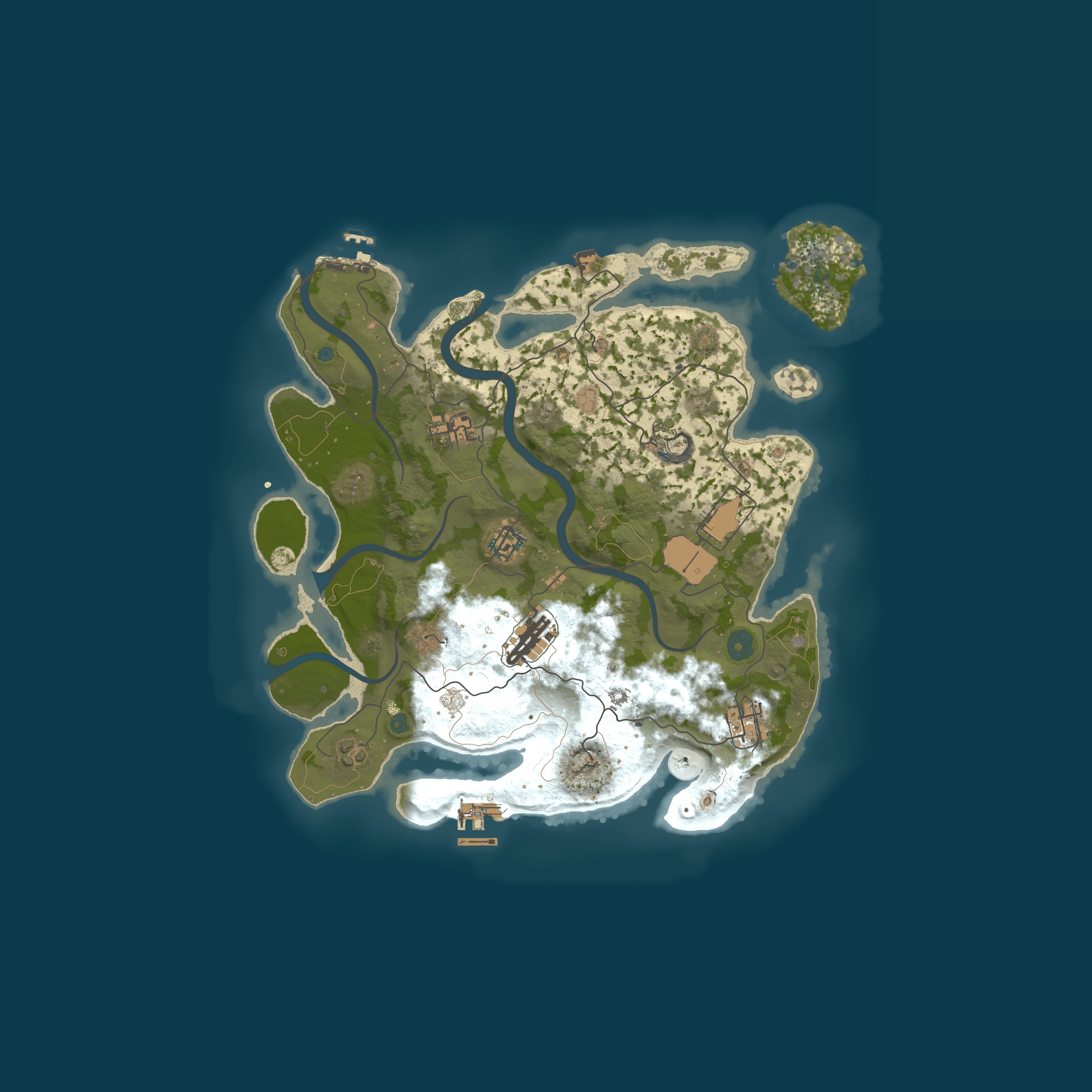 Карта сервера