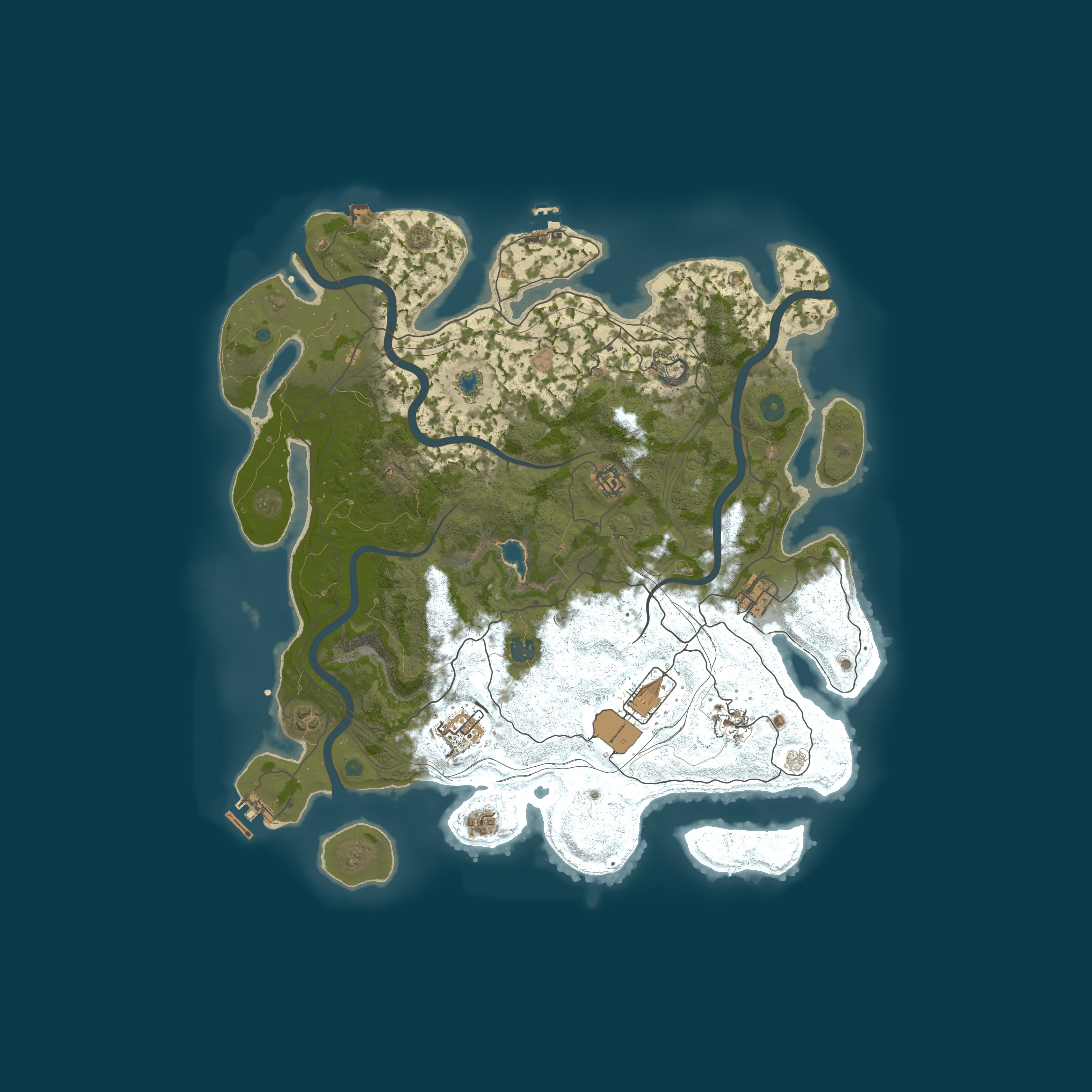 Map for RustGalaxy Nexus Norway