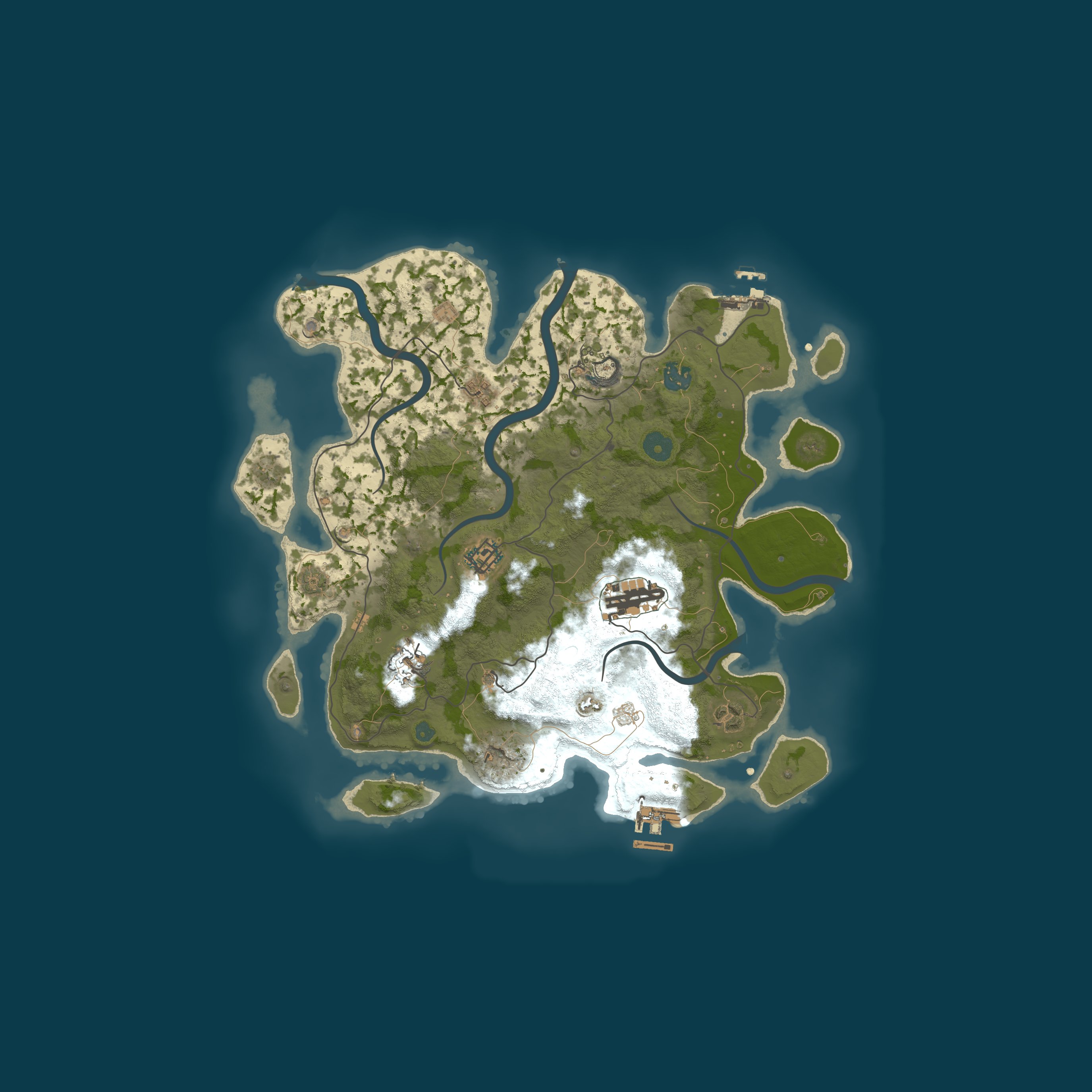 Map for DEADWIRE 5X Solo/Duo/Trio/Quad all bps tp kits