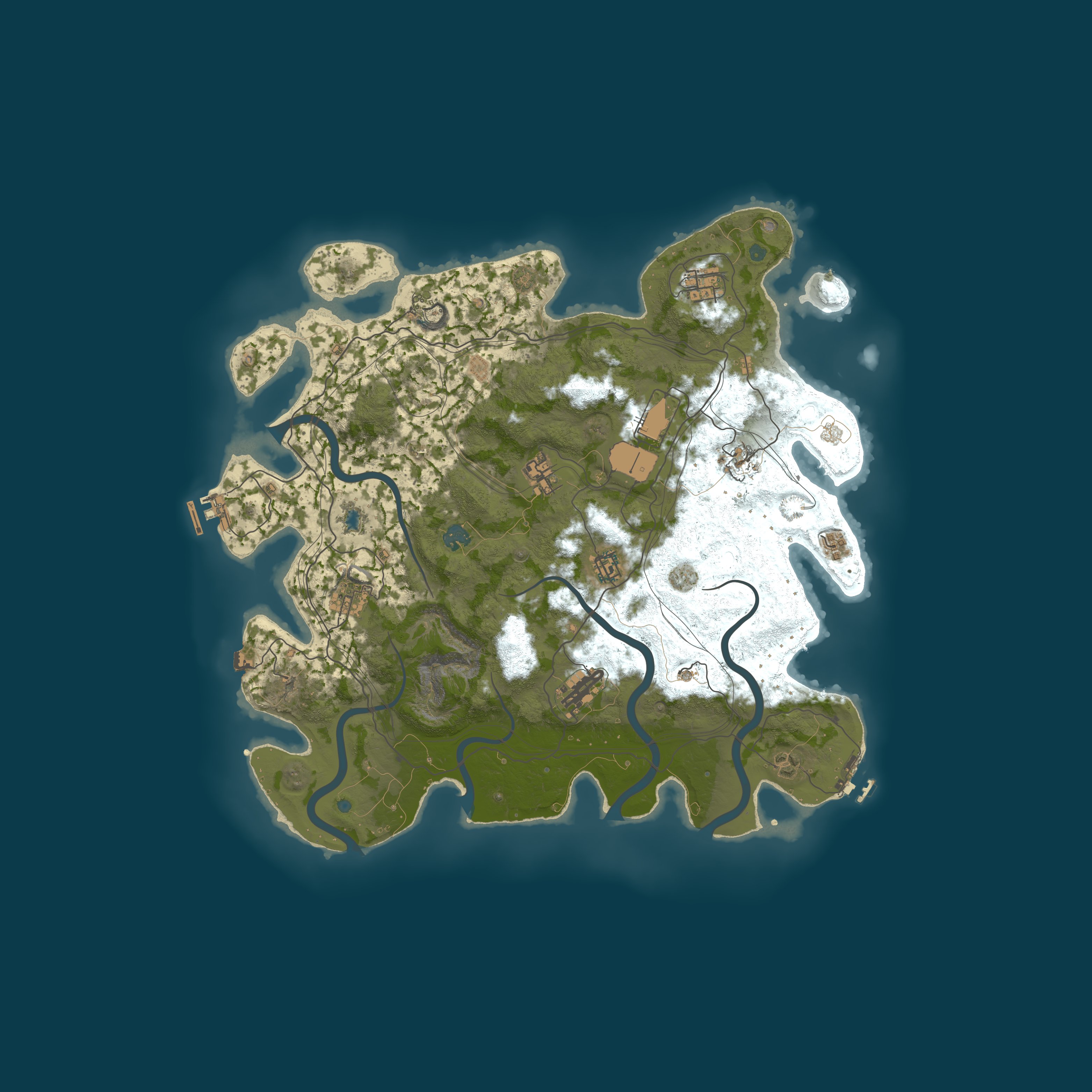 Карта сервера