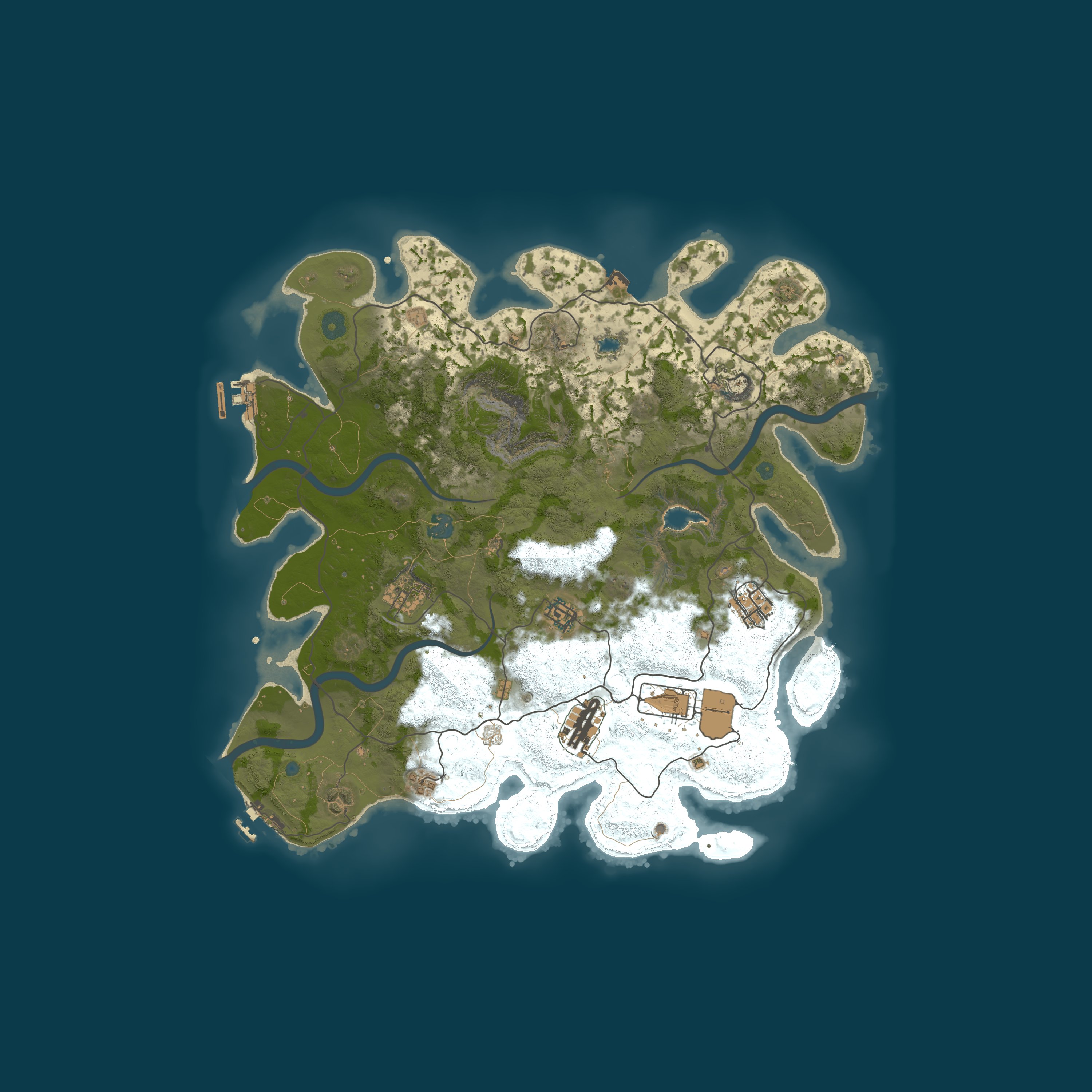 Map for Lone Wolf METAL
