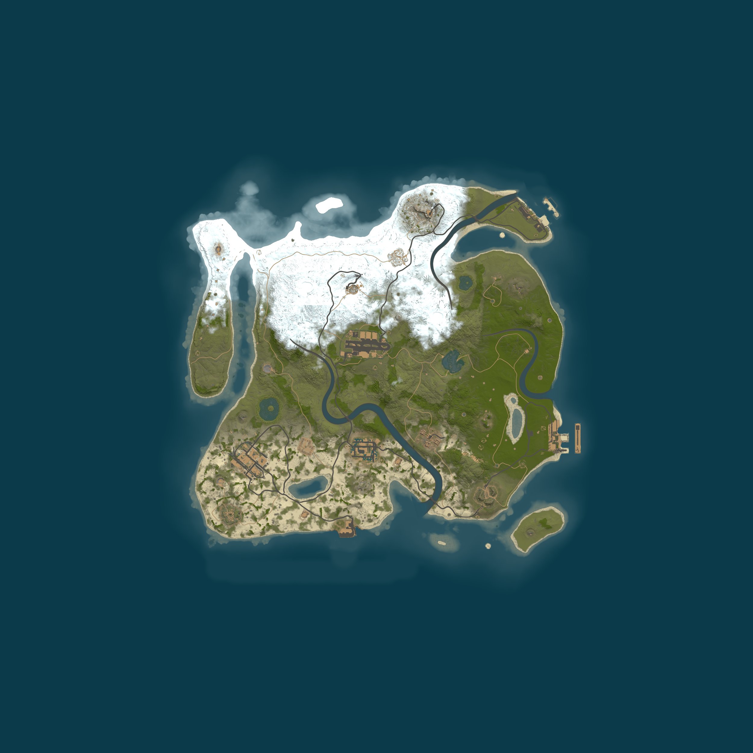 Map for #1 TOPRUST MAX 5 | X50/X100 | COPTER | KIT | TP | LOOT+