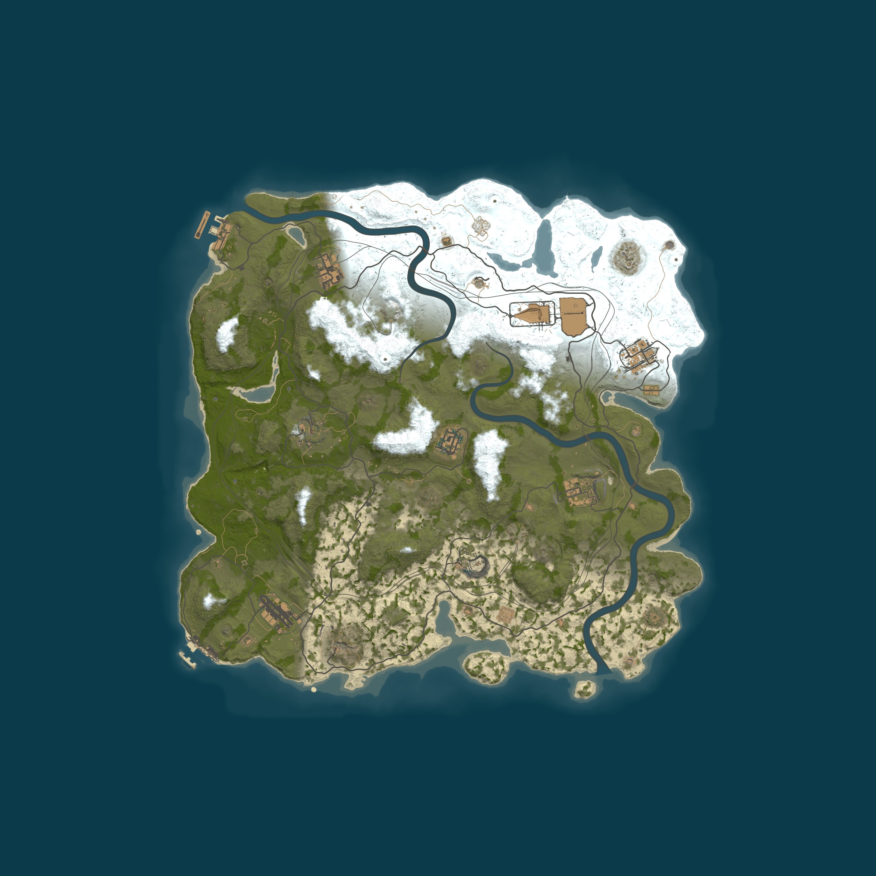 Map for RustLands - 2x Monthly | 5 5/7