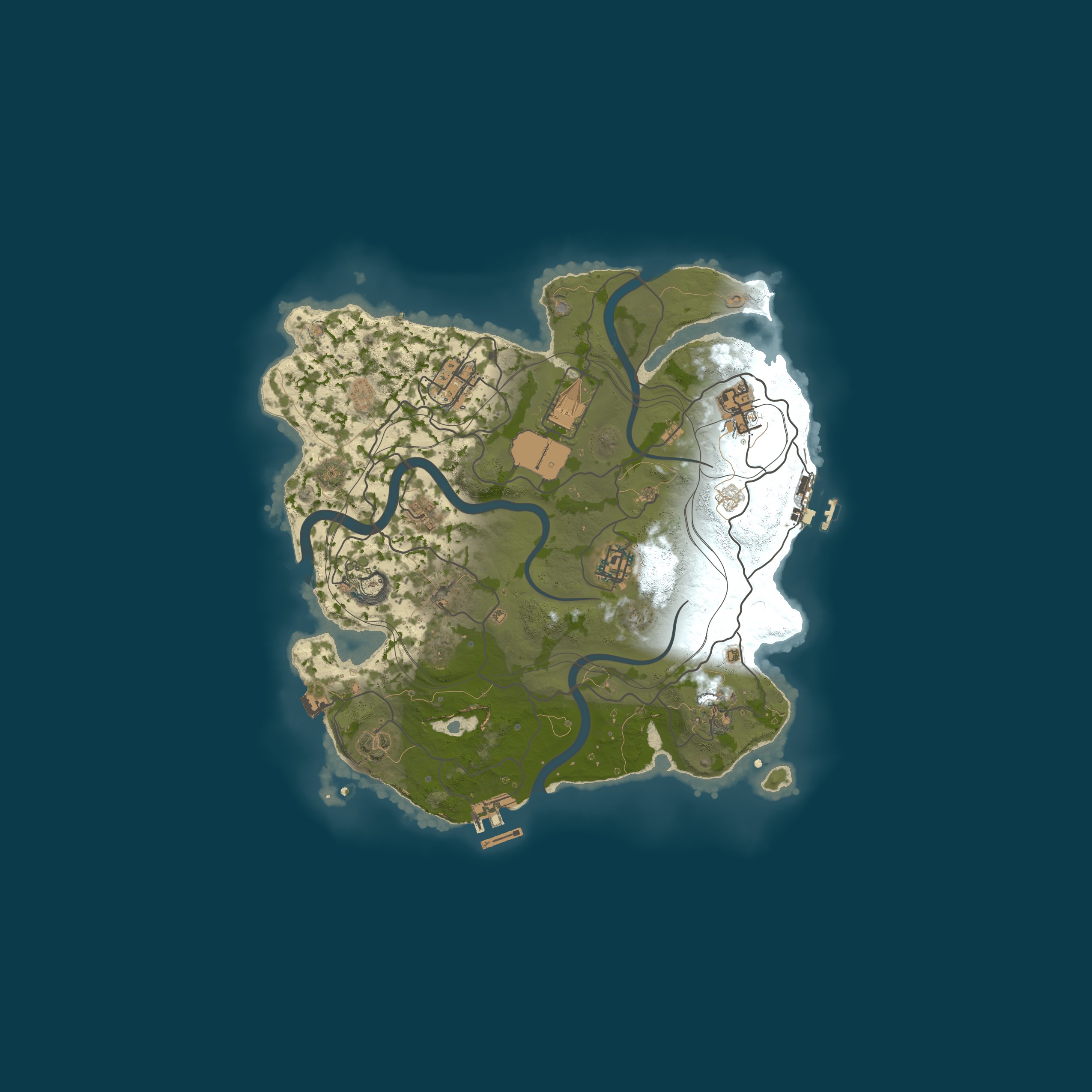 Map for [EN/AR] KSA & UAE