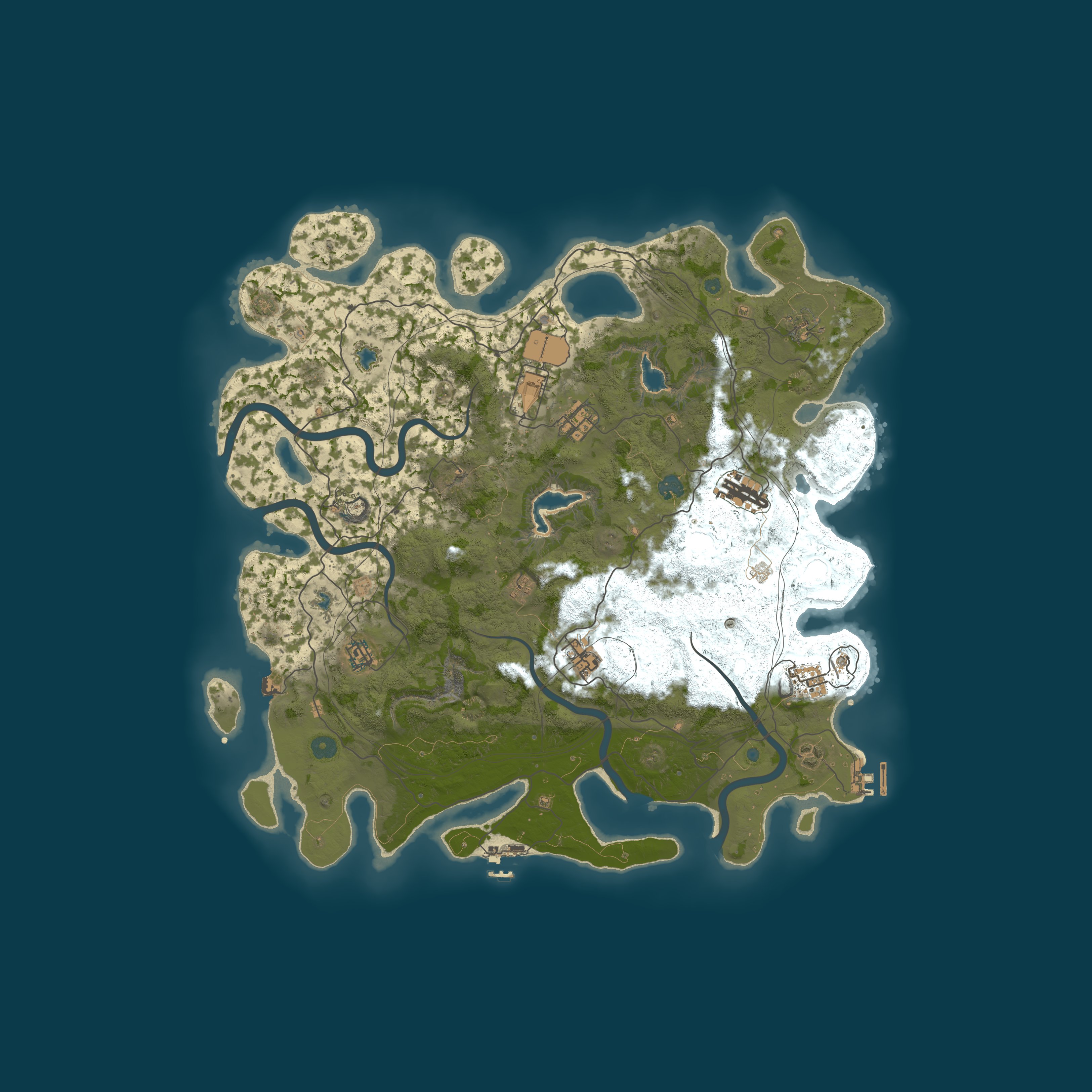 Map for Amelias Cake World