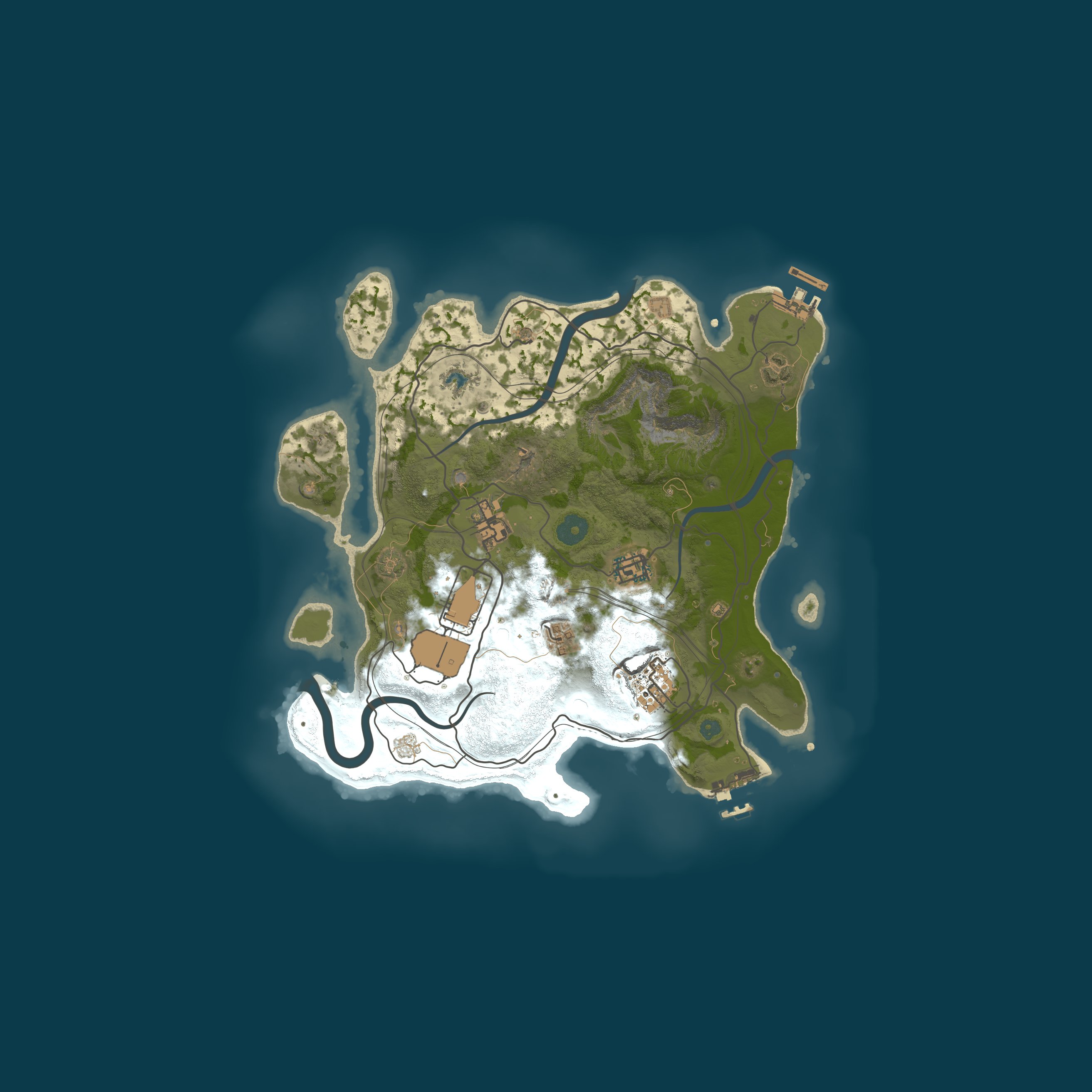 Карта сервера