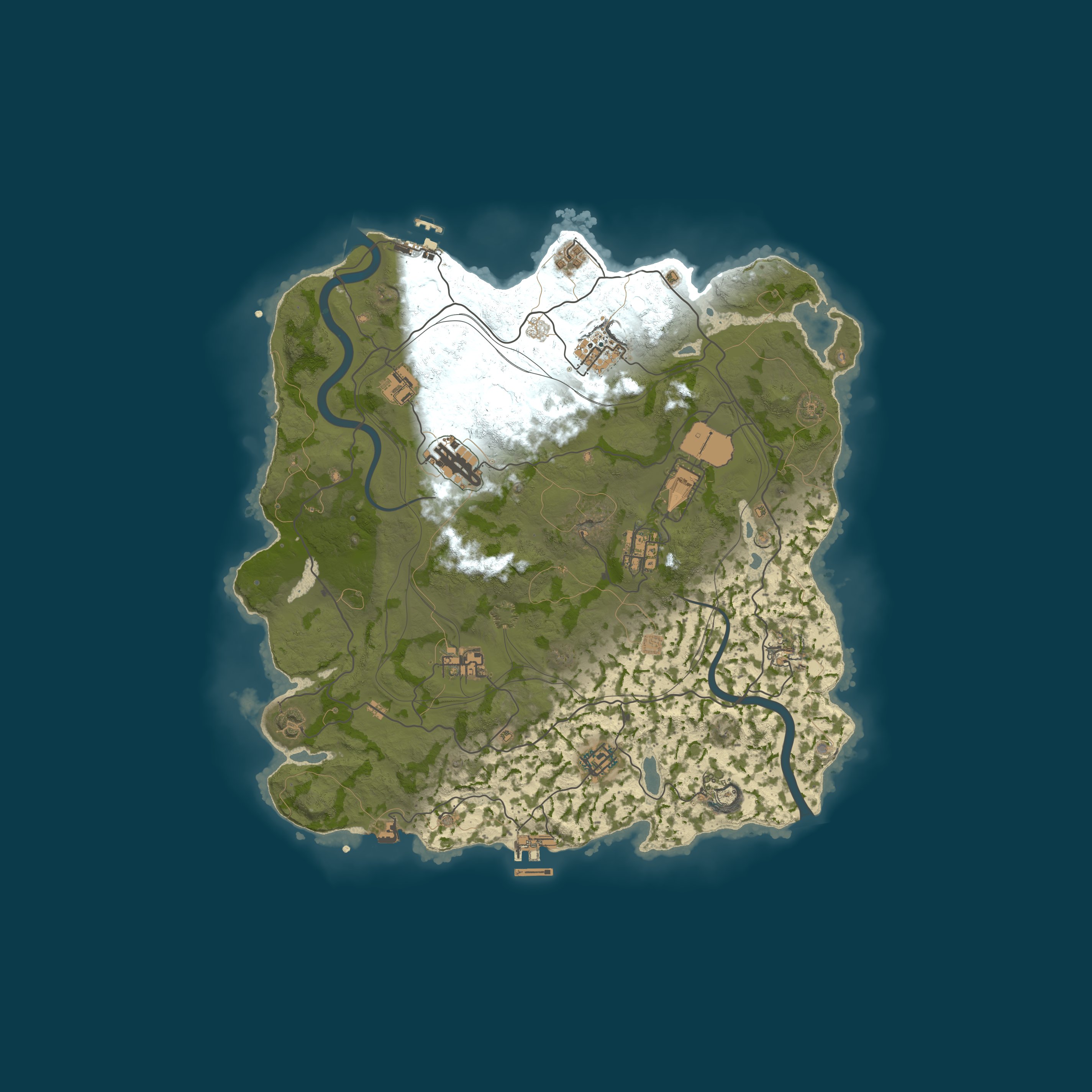 Rust map 3700/1337